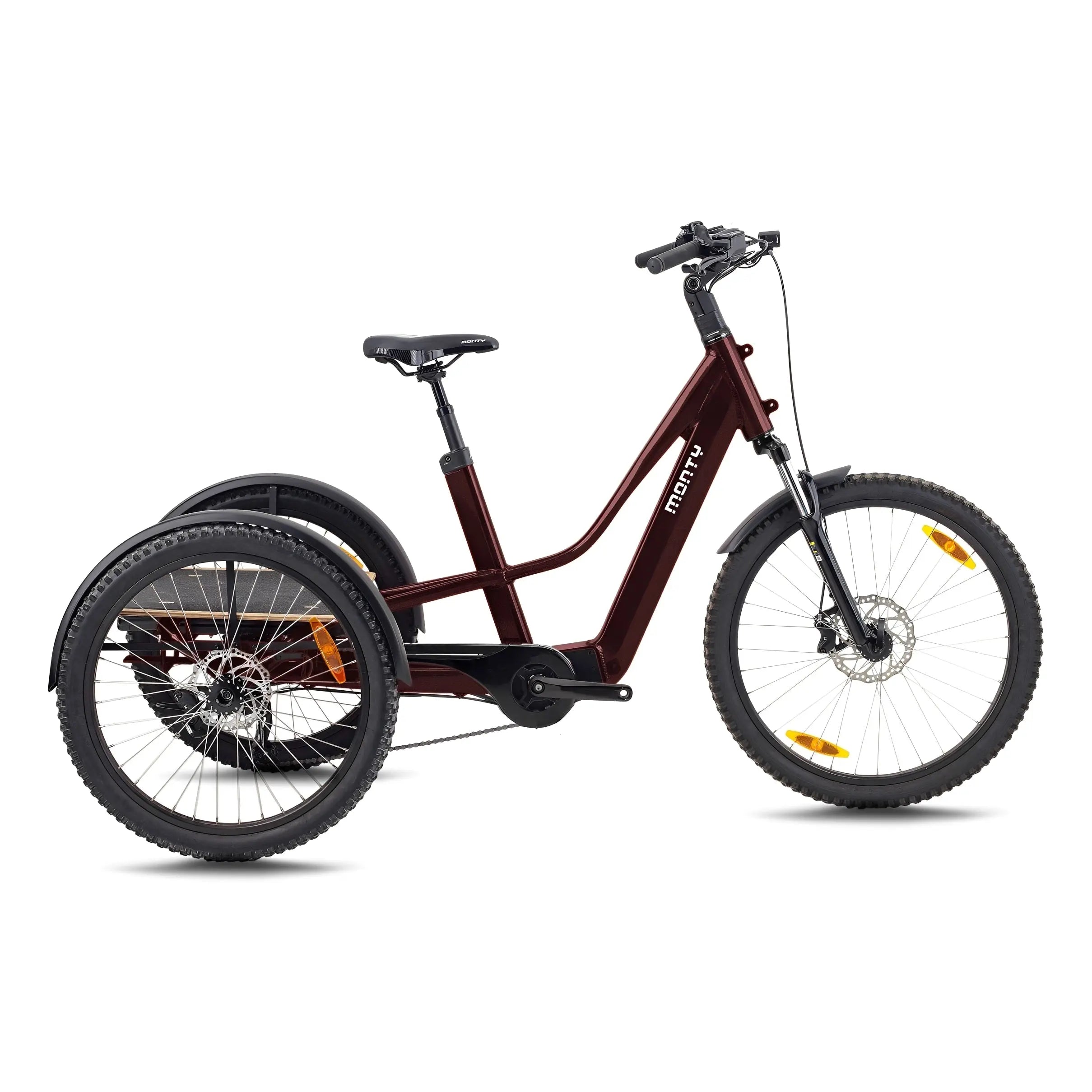 Monty Rocket XC - Bordeaux - Elektrische Driewieler - AE-trading