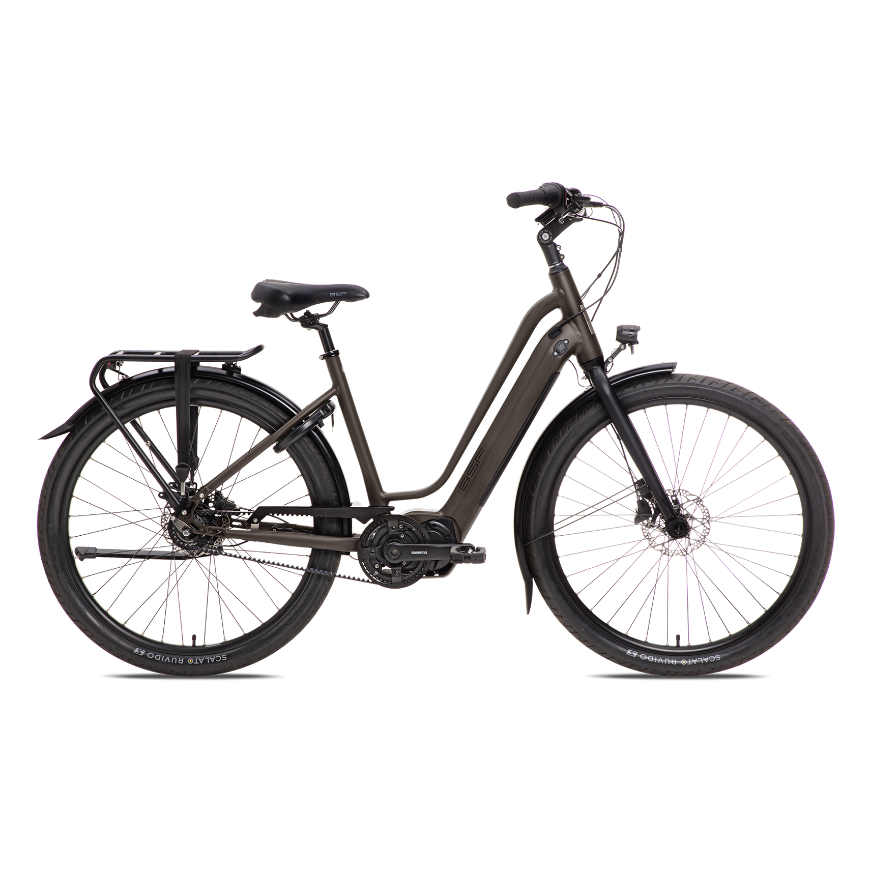 BSP Musa S Women Dark Oak XS 47cm - Elektrische Damesfiets - 145 km Actieradius - Shimano Steps 6100 Motor - 8 Versnellingen - Belt Drive - Hydraulische Schijfremmen - 28 Inch - AE-trading