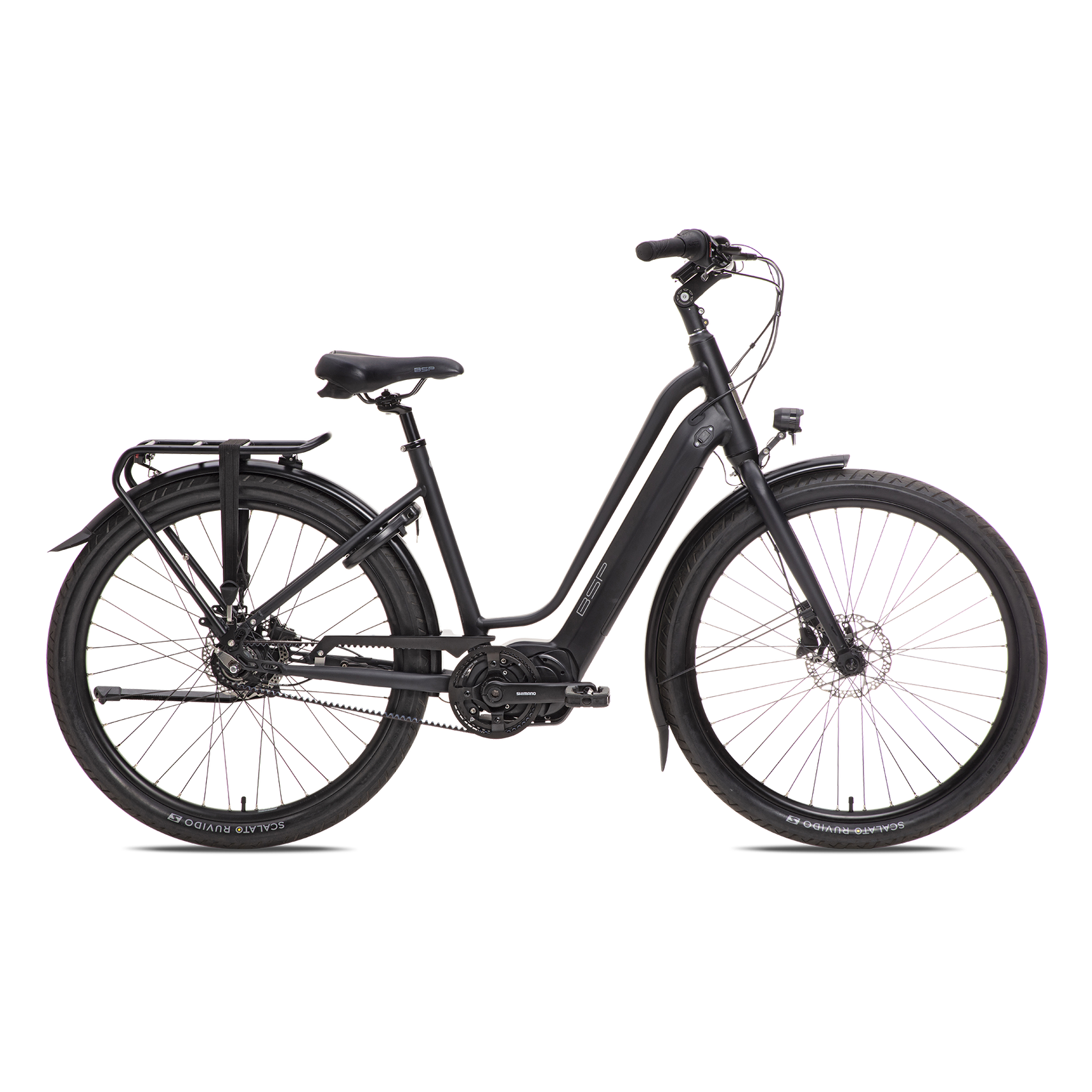 BSP Musa S Women Elektrische Stadsfiets XS 47cm – Shimano Steps 6100 Motor, 504Wh Intube Accu – Onyx Black - AE-trading