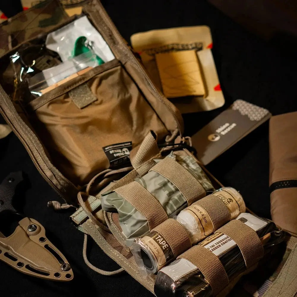 Noodpakket Rhino Rescue CR-002M First Aid Kit - Tactische EHBO Survival voor Rampsituaties - AE-trading
