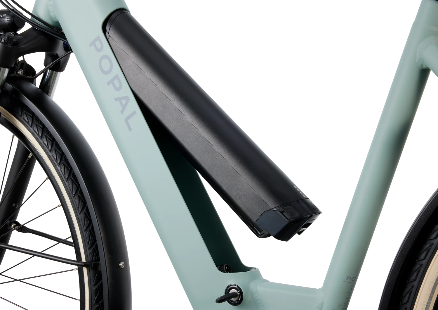Novel FM Mineral Green L – Elektrische Damesfiets 28 inch – Bafang Voorwielmotor 45 Nm – 504Wh Intube Accu – Shimano Nexus 7 – Hydraulische Schijfremmen – Mat Zwart – Framemaat 59 cm - AE-trading