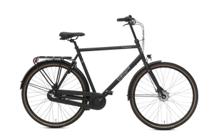 BSP O-Seven N7 Herenfiets Onyx Zwart L Moderne Alleskunner Stadsfiets - AE-trading