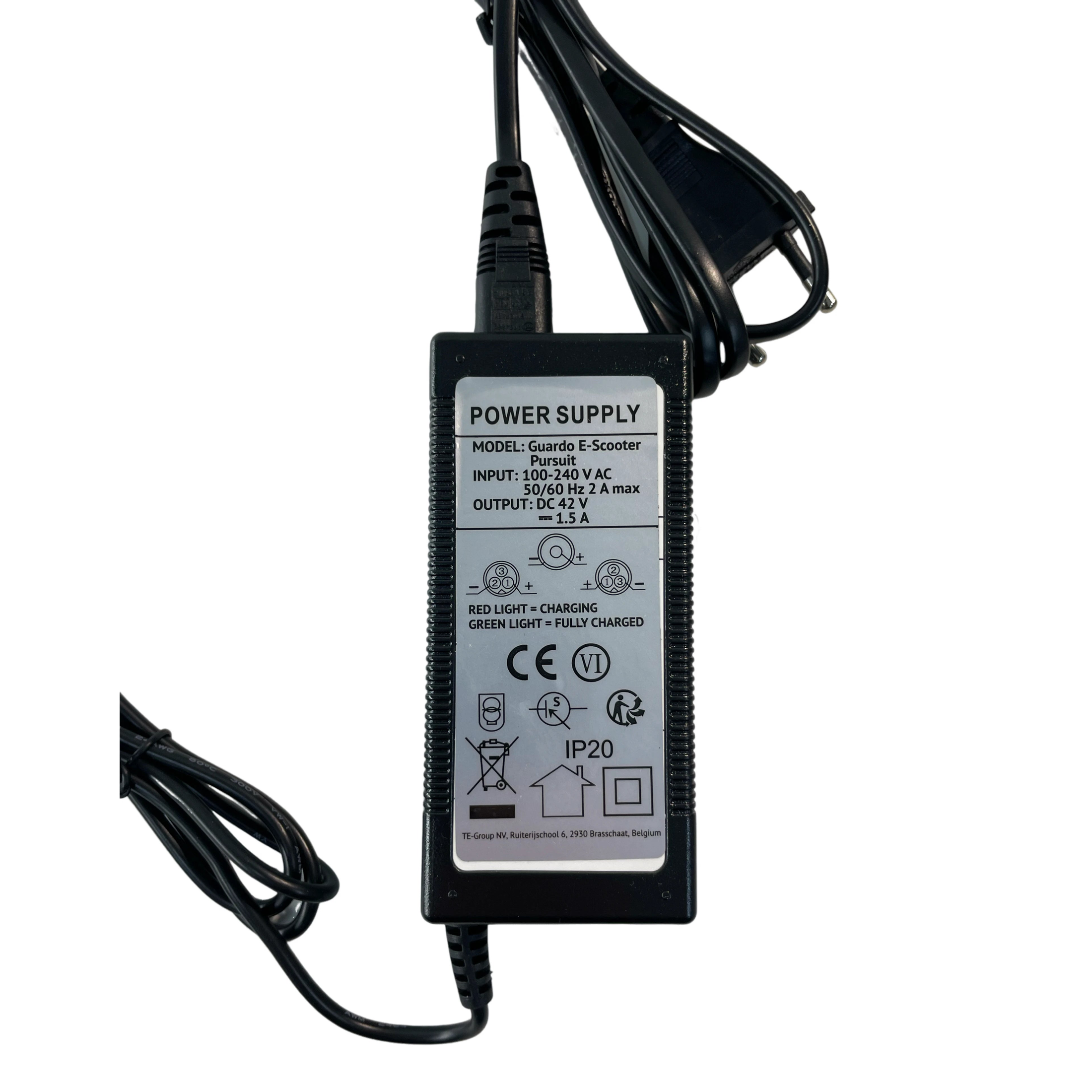 Oplader Windgoo B20 42v 2A - AE-trading