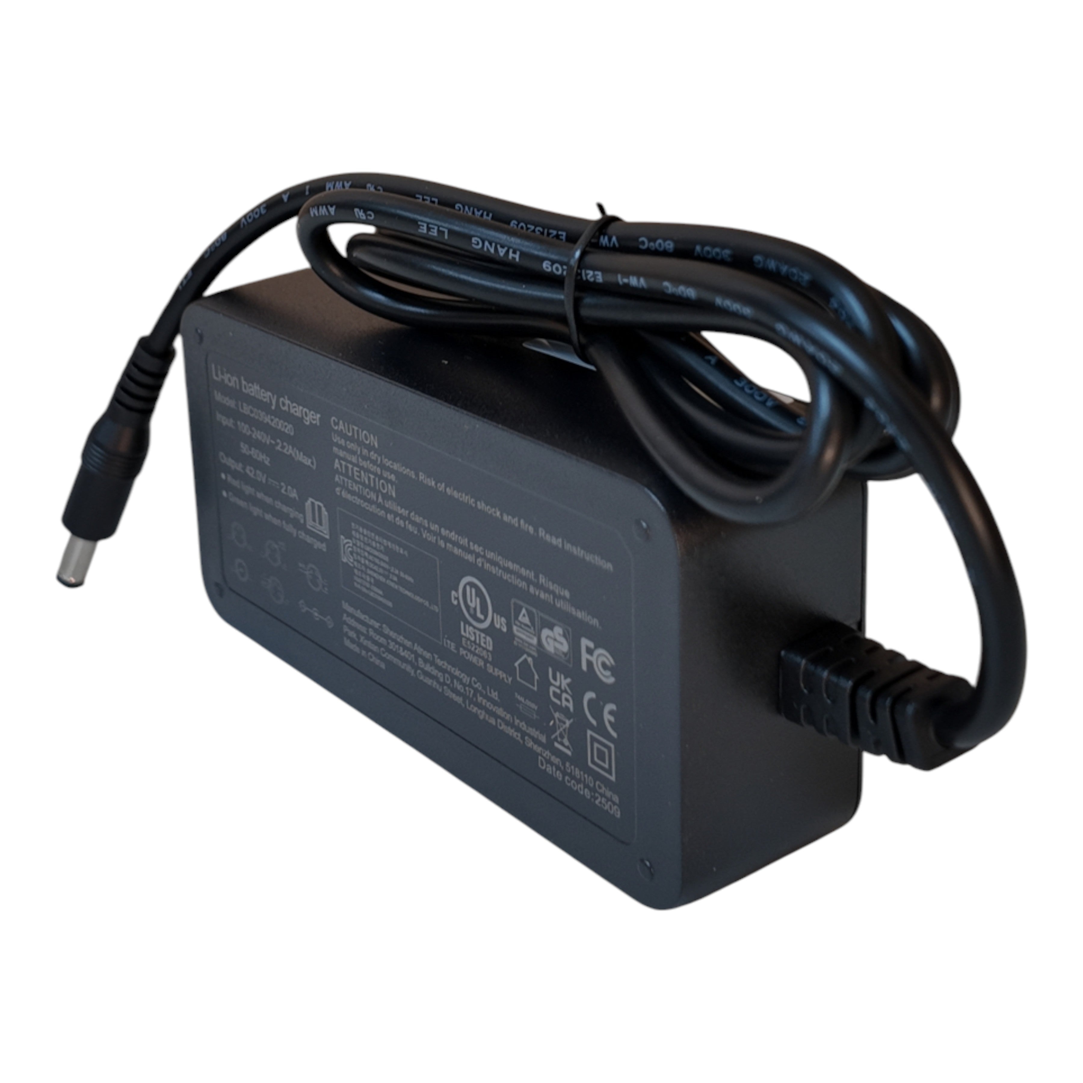 Oplader voor Ouxi C80 Mini Fatbike - AE-trading