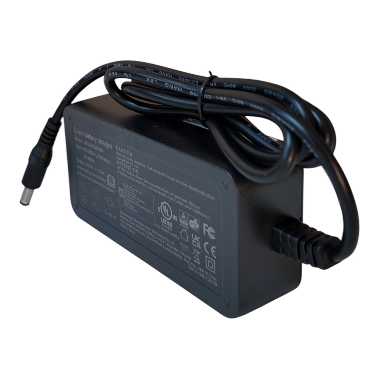 Oplader voor Ouxi C80 Mini Fatbike - AE-trading