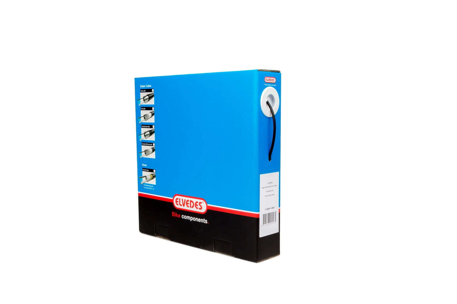 Elvedes buitenkabel versnelling 30 meter, 5mm zwart - AE-trading