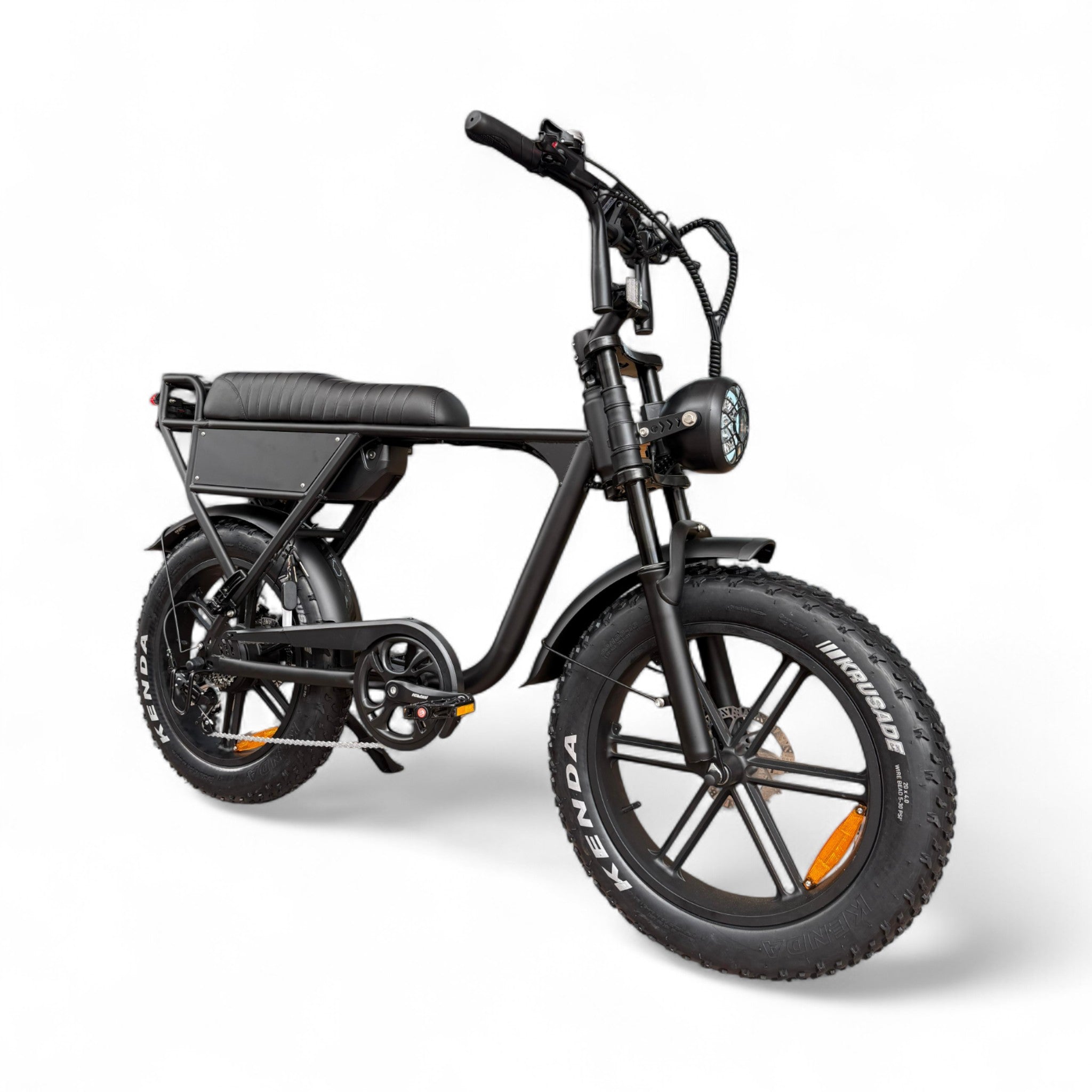 Ouxi C63 - Fatbike - Zwart - 20x4 inch - Accu 48V 15Ah - 250W 60Nm Motor - Shimano 7 Versnellingen - Hydraulische Remmen