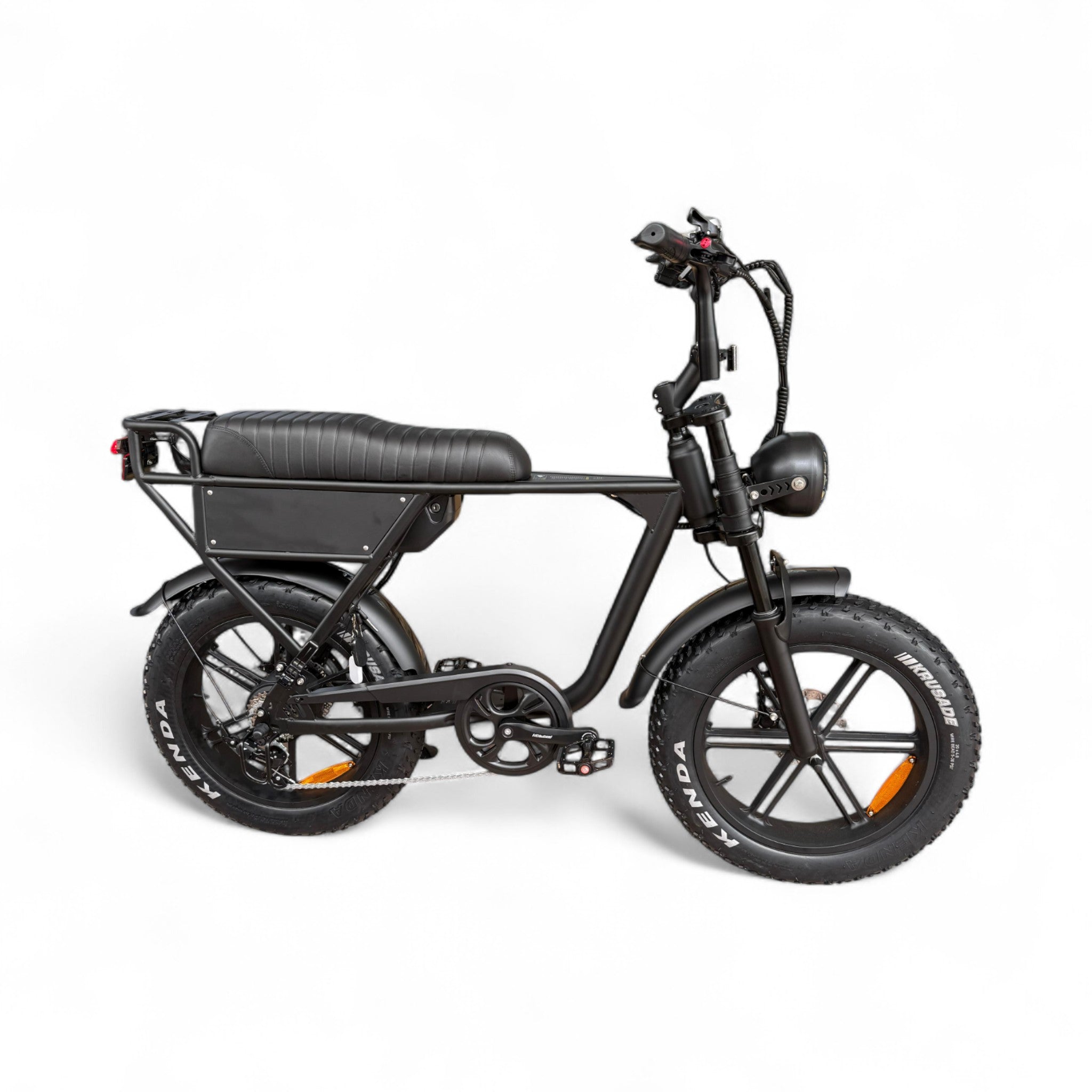 Ouxi C63 - Fatbike - Zwart - 20x4 inch - Accu 48V 15Ah - 250W 60Nm Motor - Shimano 7 Versnellingen - Hydraulische Remmen