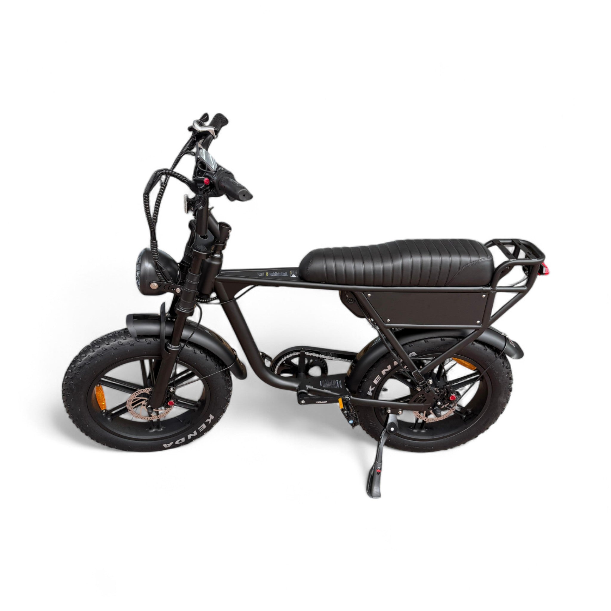 Ouxi C63 - Fatbike - Zwart - 20x4 inch - Accu 48V 15Ah - 250W 60Nm Motor - Shimano 7 Versnellingen - Hydraulische Remmen