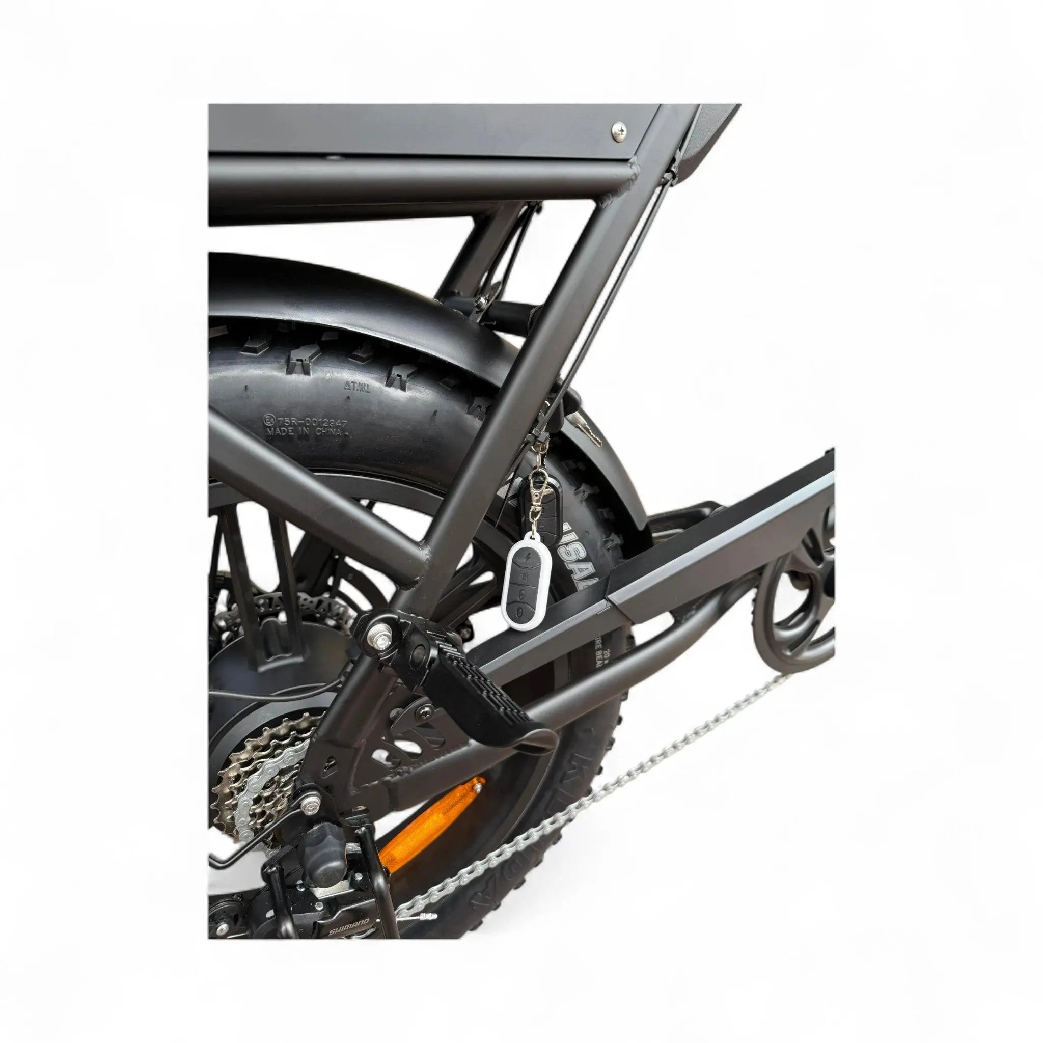 Ouxi C63 - Fatbike - Zwart - 20x4 inch - Accu 48V (15Ah) - 250W (60Nm) Motor - Shimano 7 Versnellingen - Hydraulische Remmen - AE-trading