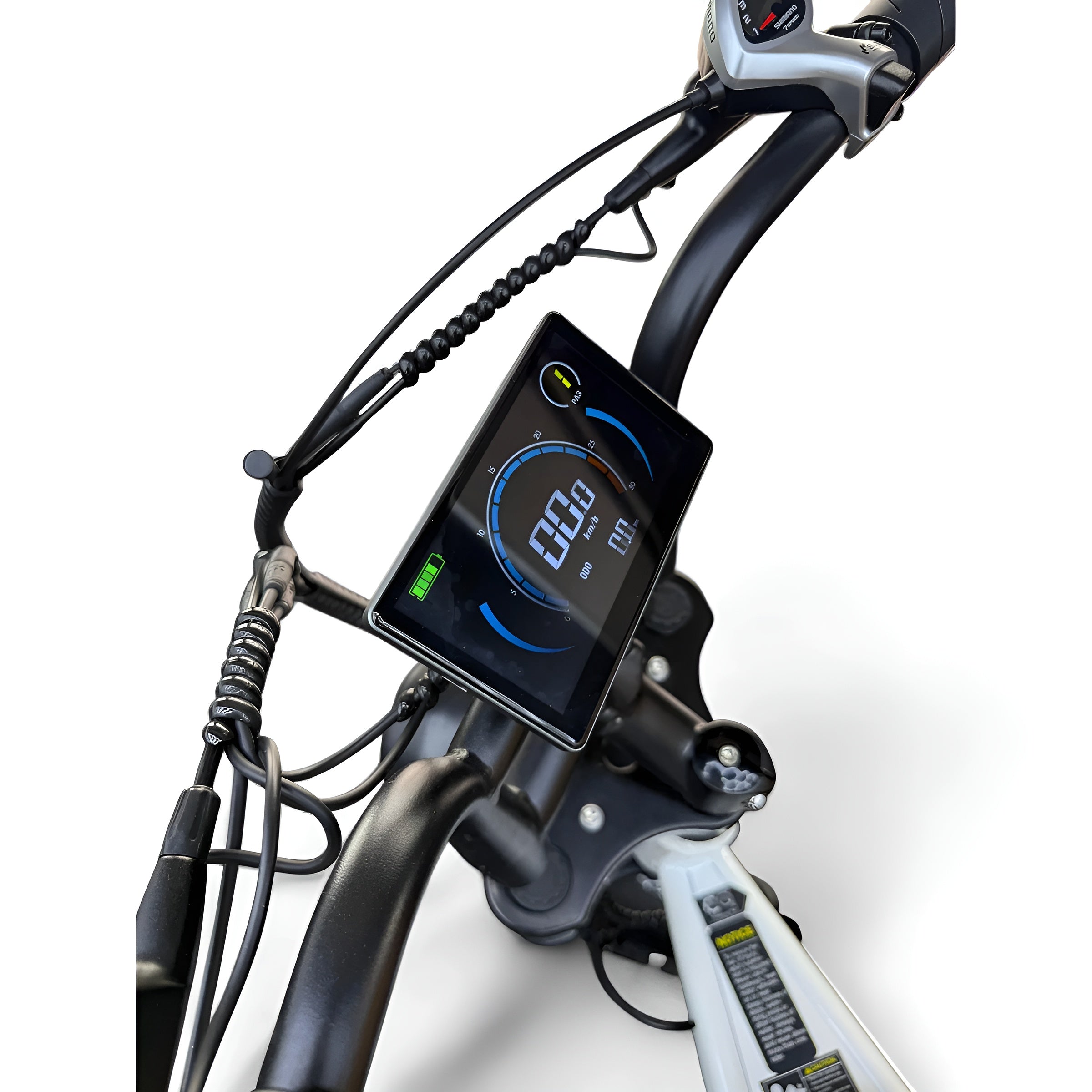 Ouxi C63 Mini Fatbike - Kinderfatbike - Wit - 16x4 inch - Accu 36V (10.5Ah) - 250W Motor - Shimano 7 Versnellingen - Hydraulische Remmen - AE-trading