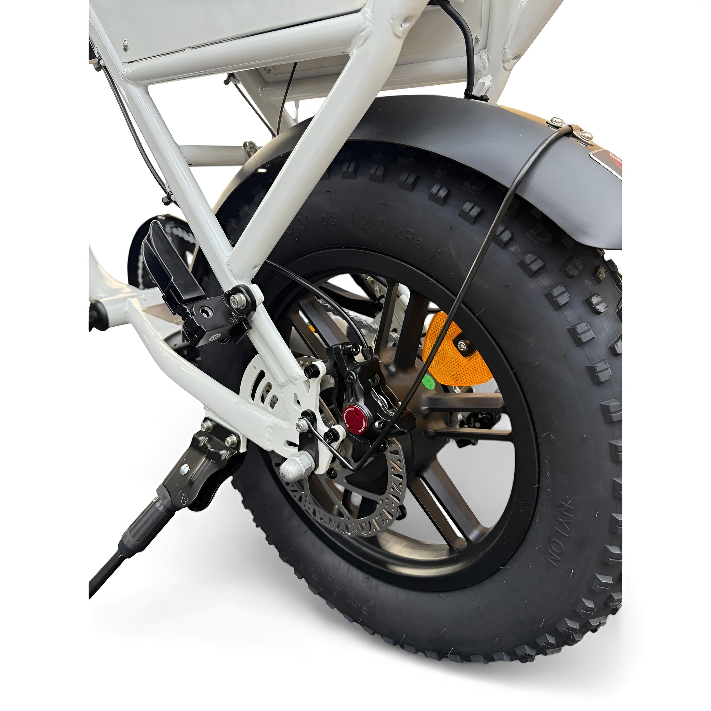 Ouxi C63 Mini Fatbike - Kinderfatbike - Wit - 16x4 inch - Accu 36V (10.5Ah) - 250W Motor - Shimano 7 Versnellingen - Hydraulische Remmen - AE-trading