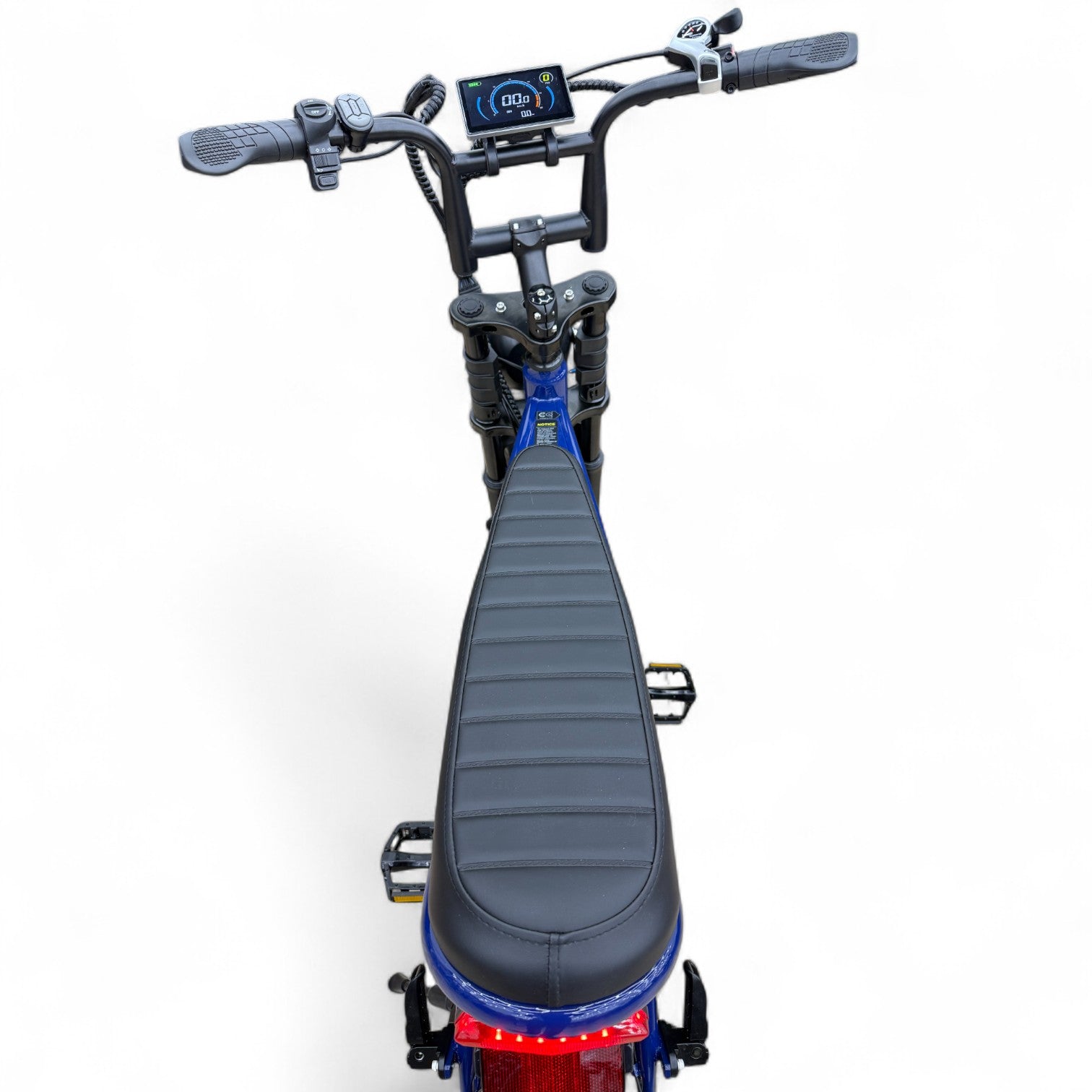 Ouxi C80 Mini Fatbike Candy Blue met Hydraulische Remmen