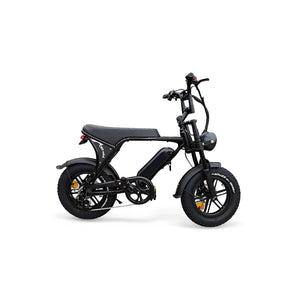 Ouxi C80 Mini Fatbike – Glans Zwart – 2026 - AE-trading