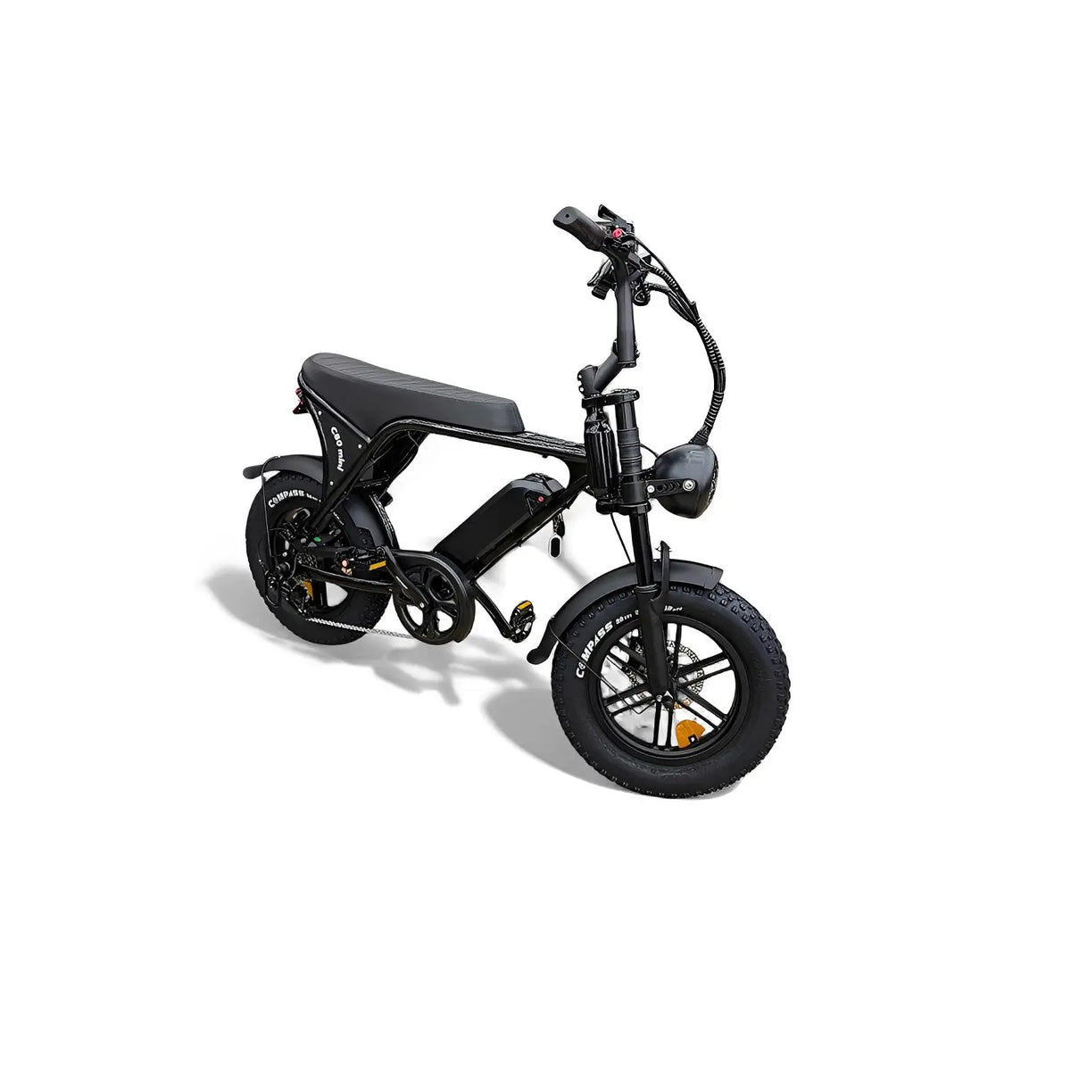 Ouxi C80 Mini Fatbike – Glans Zwart – 2026 - AE-trading