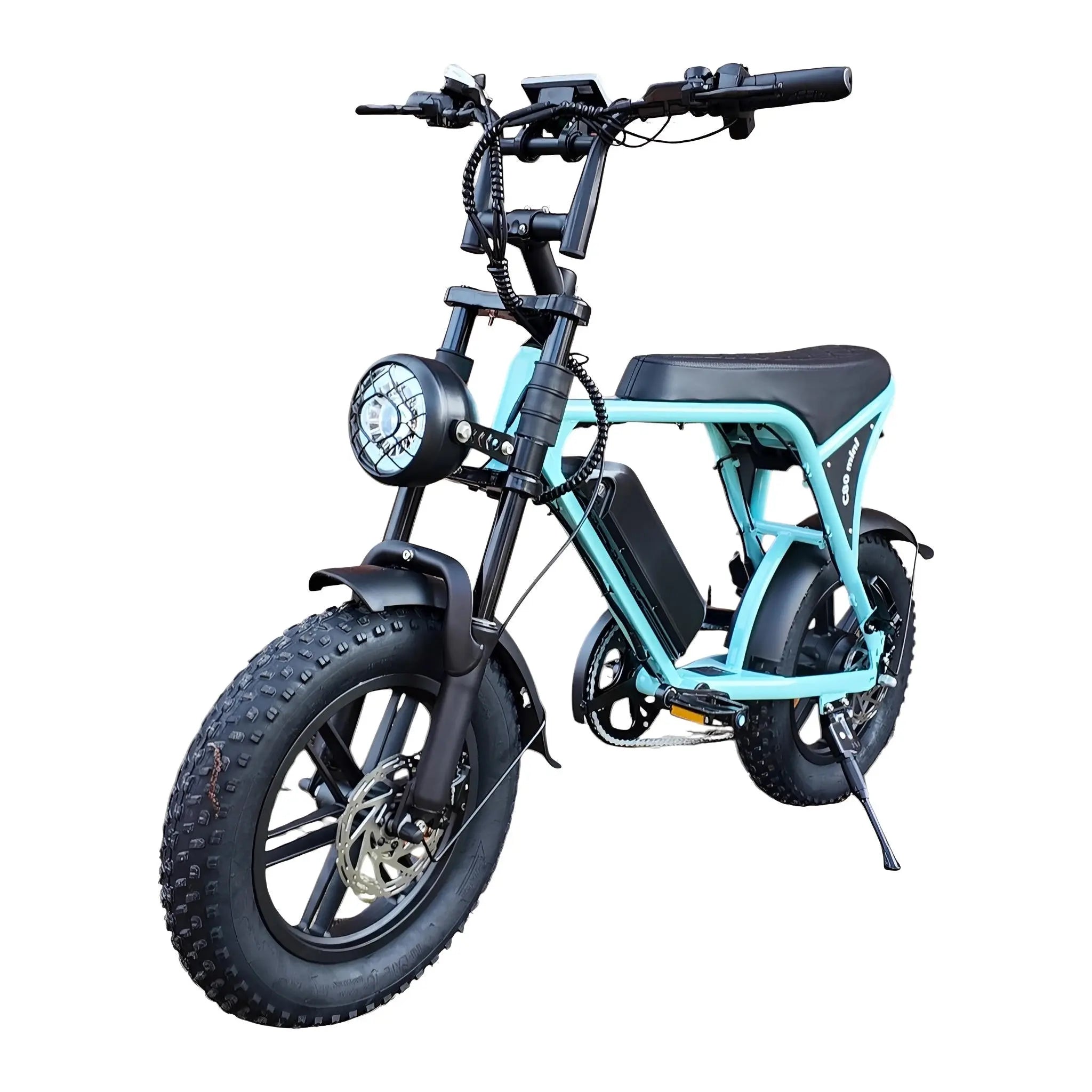 Ouxi C80 Mini Fatbike Lichtblauw - AE-trading