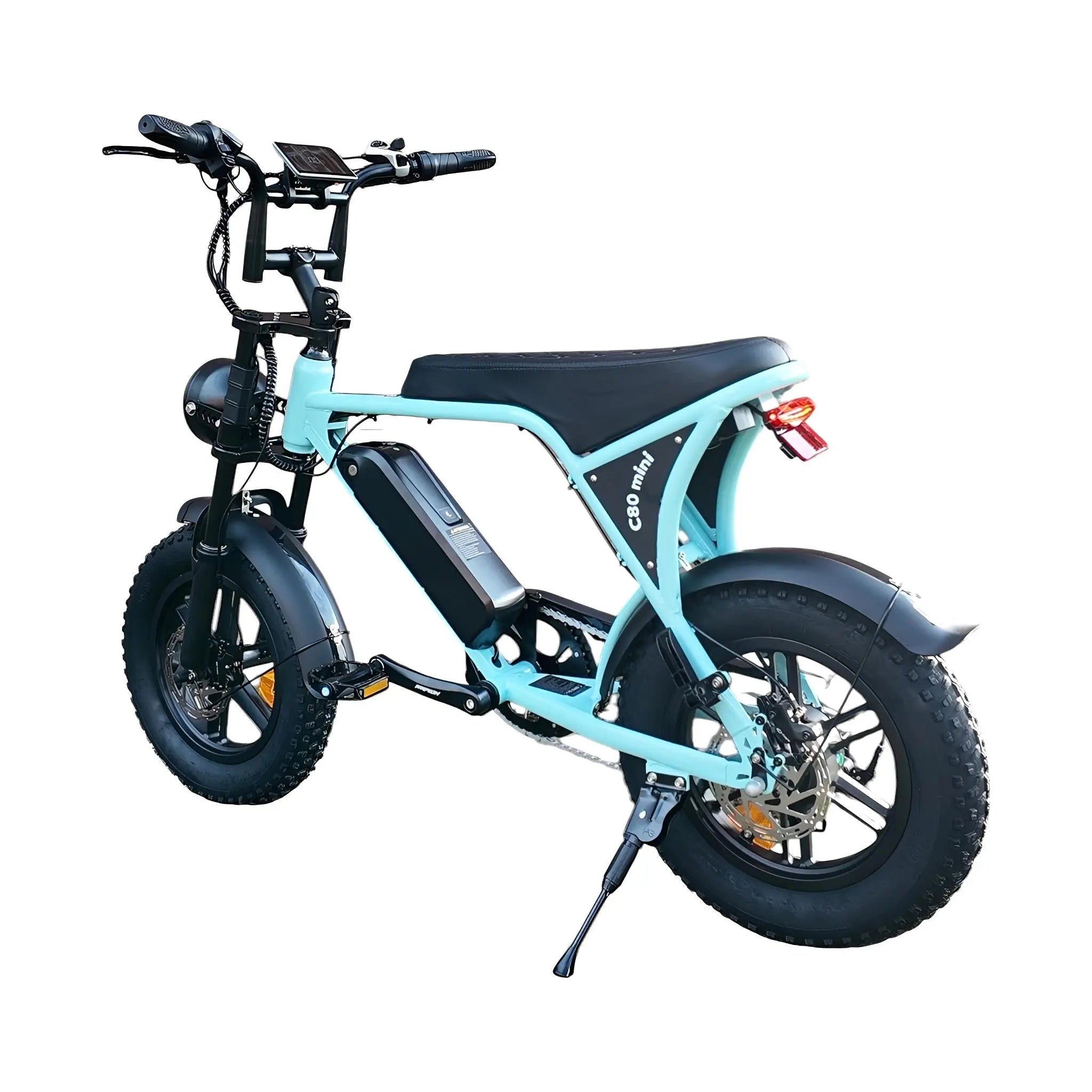 Ouxi C80 Mini Fatbike Lichtblauw - AE-trading