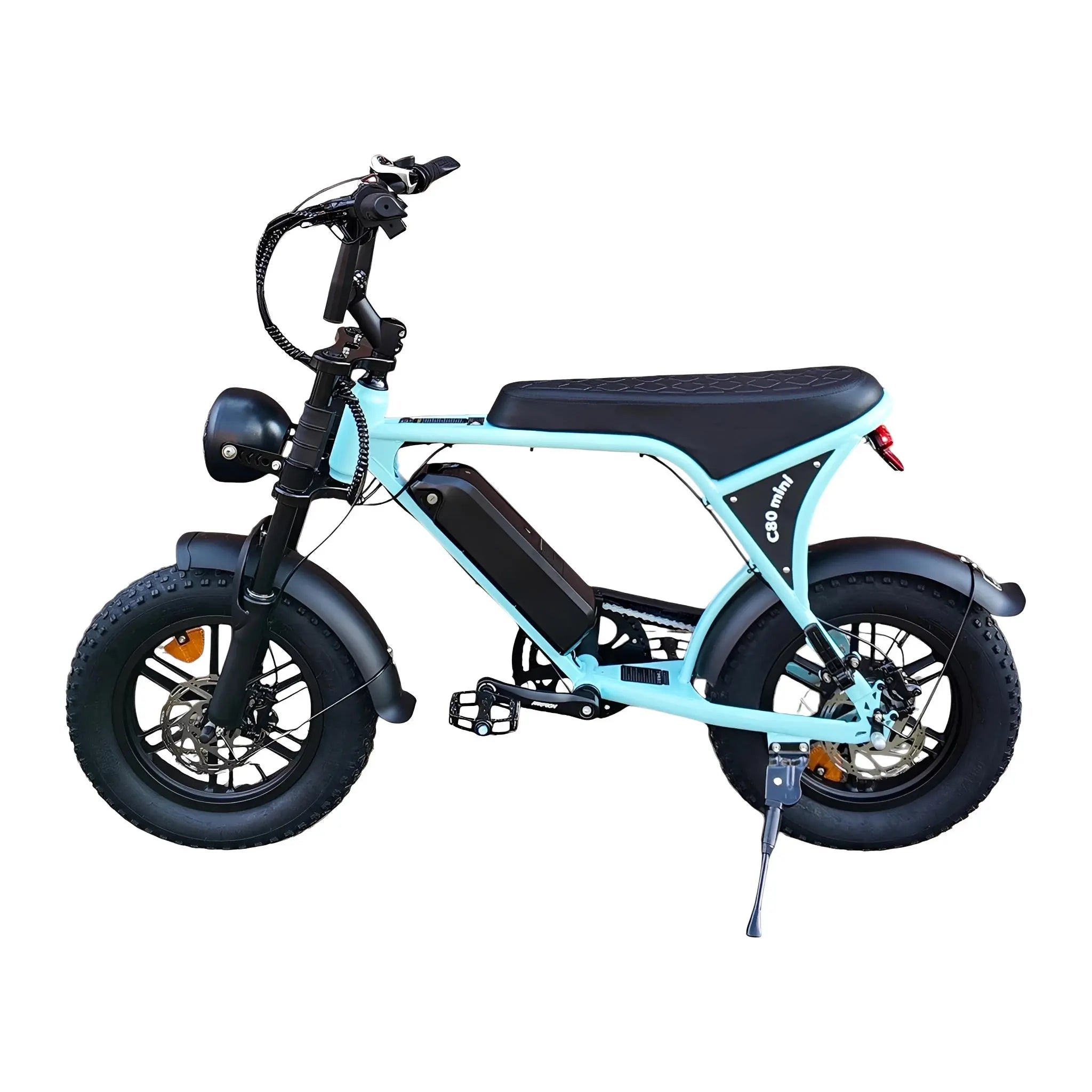 Ouxi C80 Mini Fatbike Lichtblauw - AE-trading