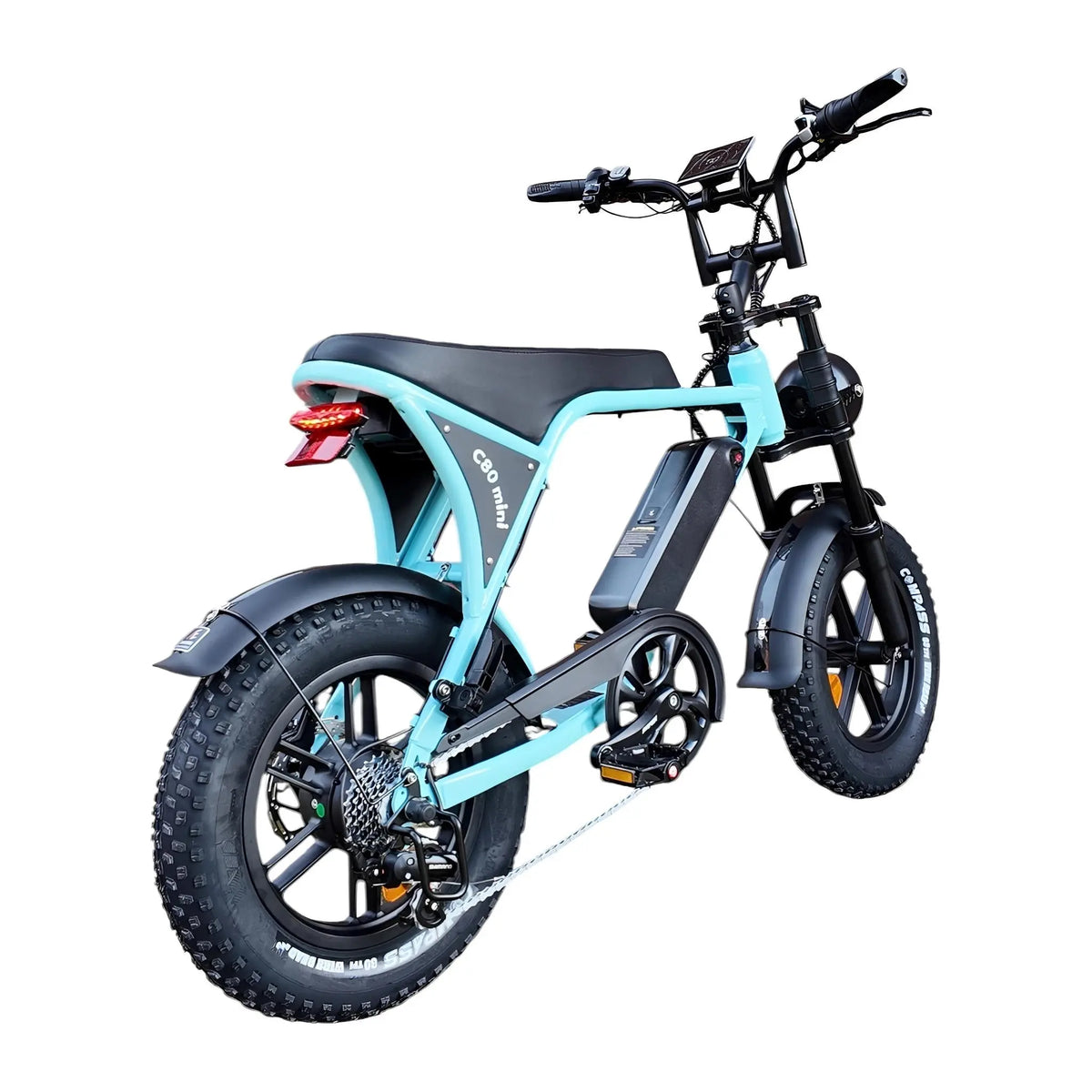 Ouxi C80 Mini Fatbike - Lichtblauw - 2026 - AE-trading