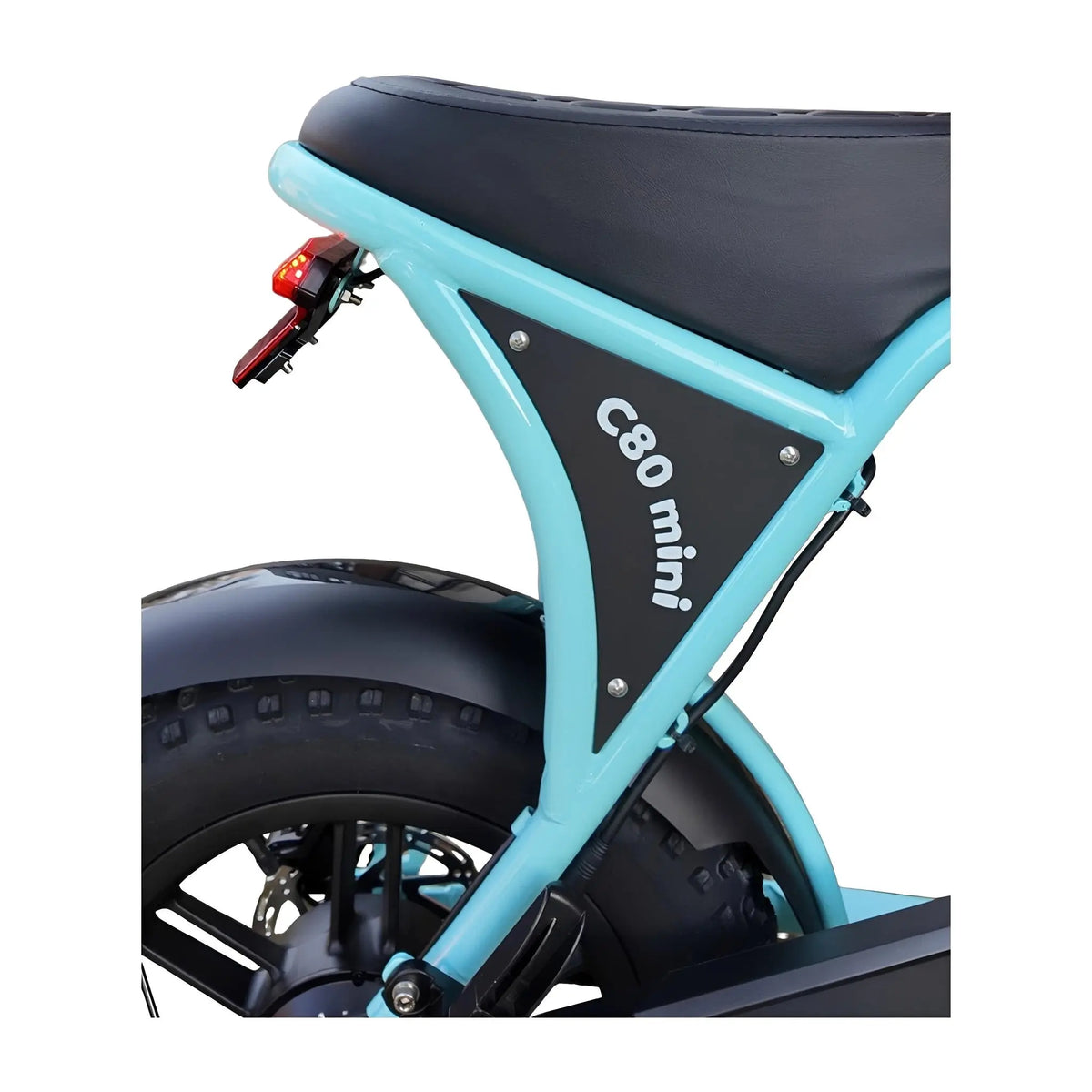 Ouxi C80 Mini Fatbike - Lichtblauw - 2026 - AE-trading
