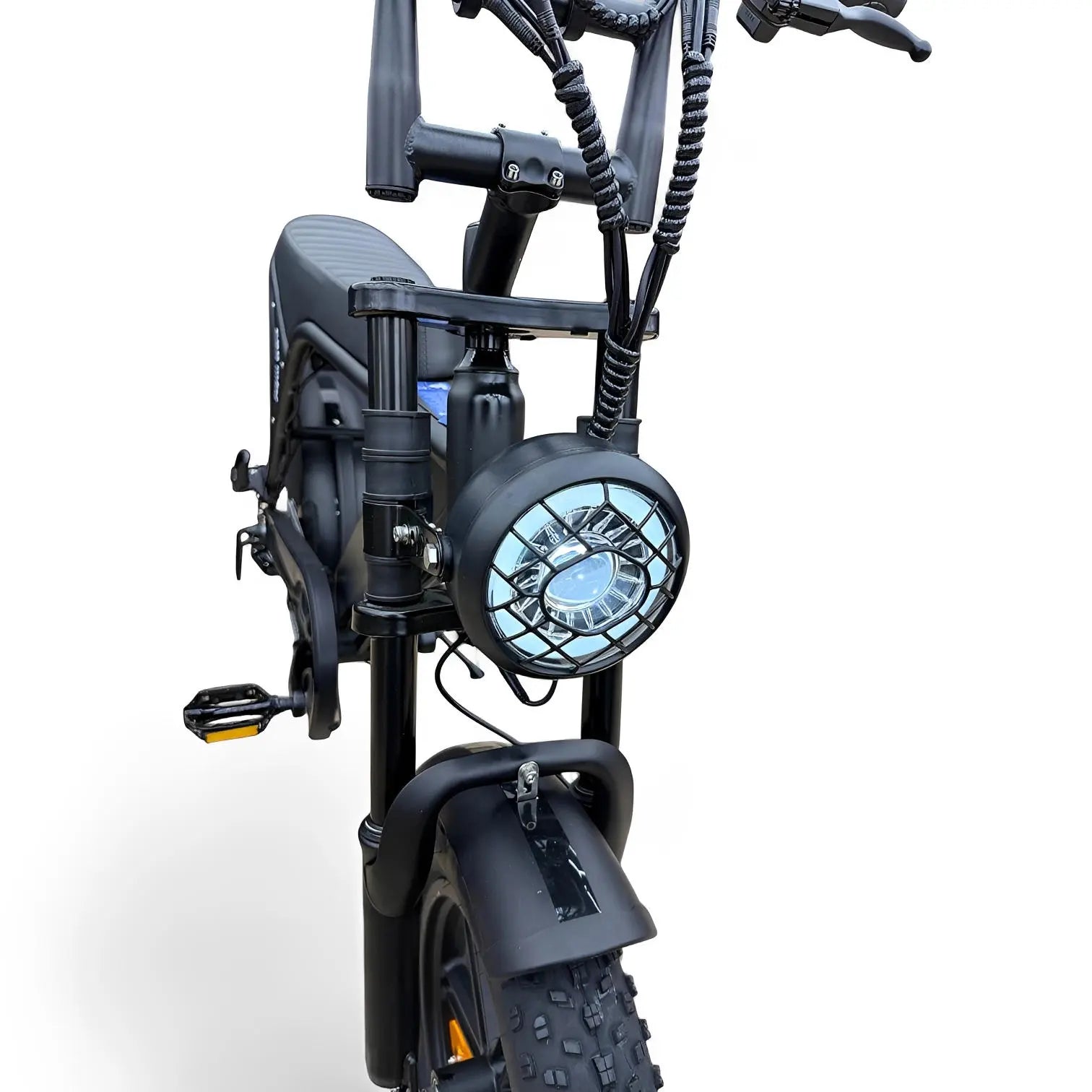 Ouxi C80 Mini Fatbike Mat Zwart - AE-trading