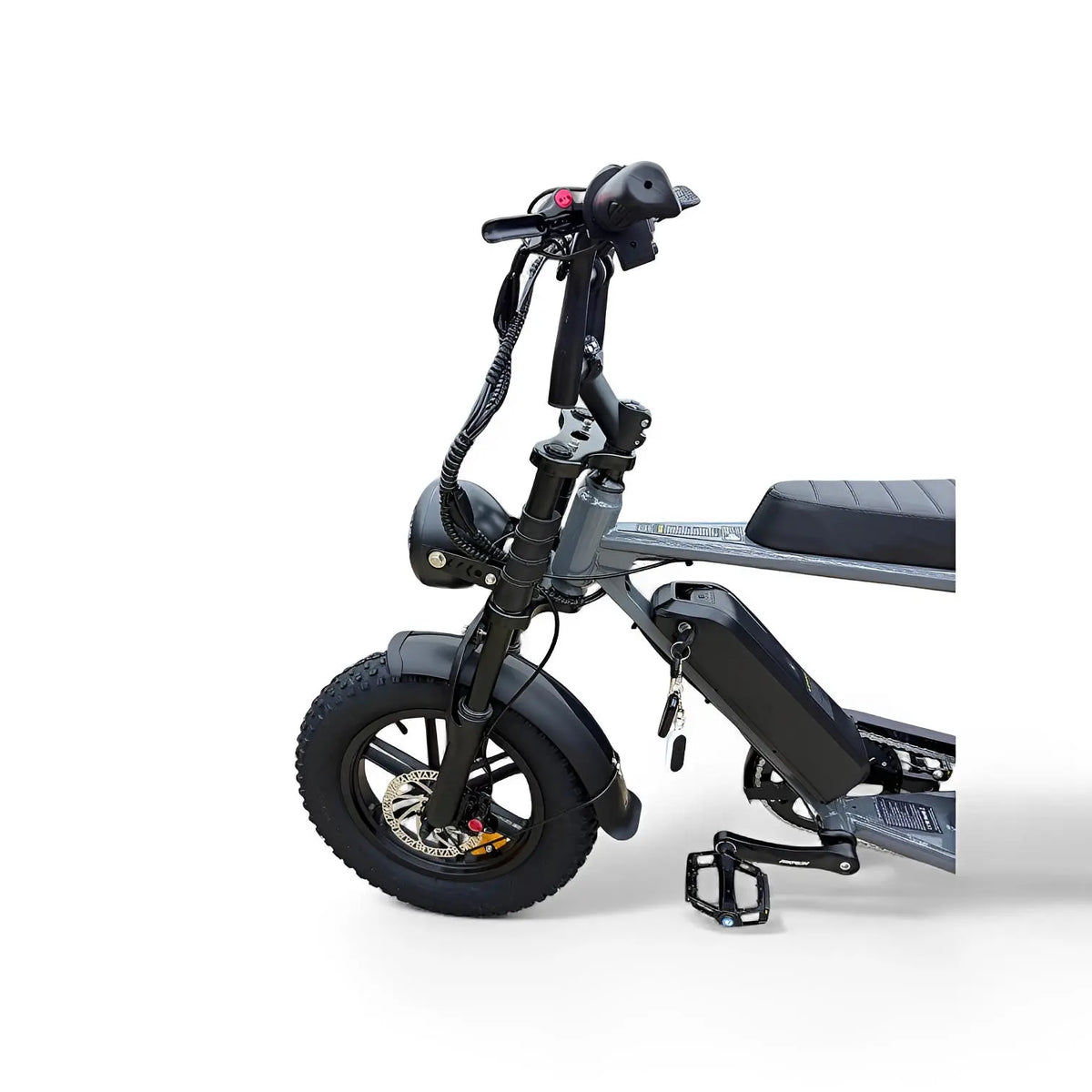Ouxi C80 Mini Fatbike – Nardo Grey – 2026 - AE-trading