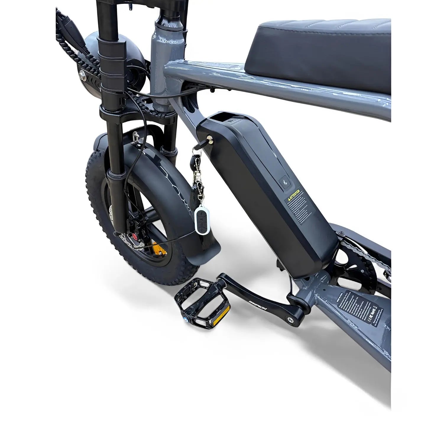 Ouxi C80 Mini Fatbike Nardo Grey - AE-trading