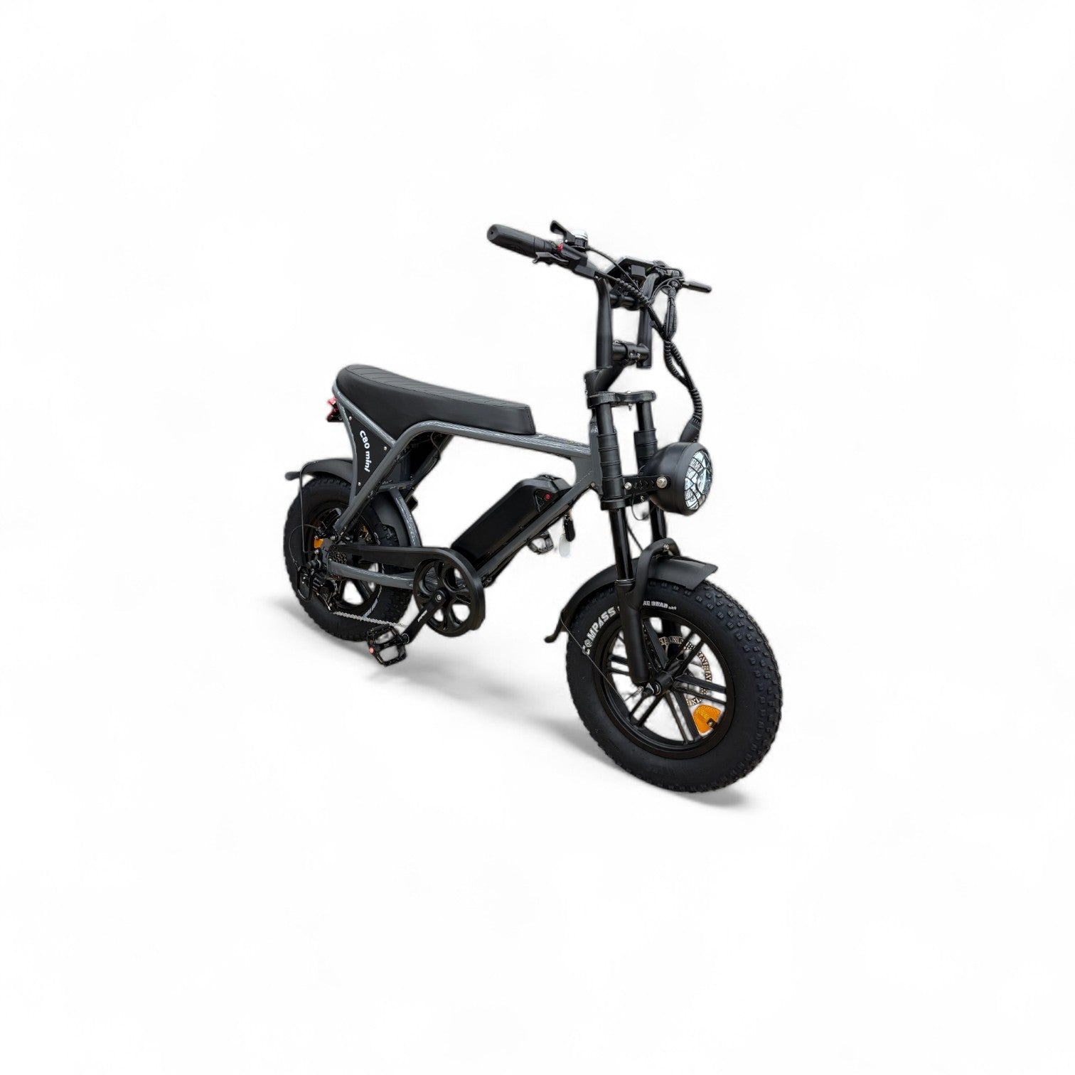Ouxi C80 Mini Fatbike Nardo Grey met Hydraulische Remmen
