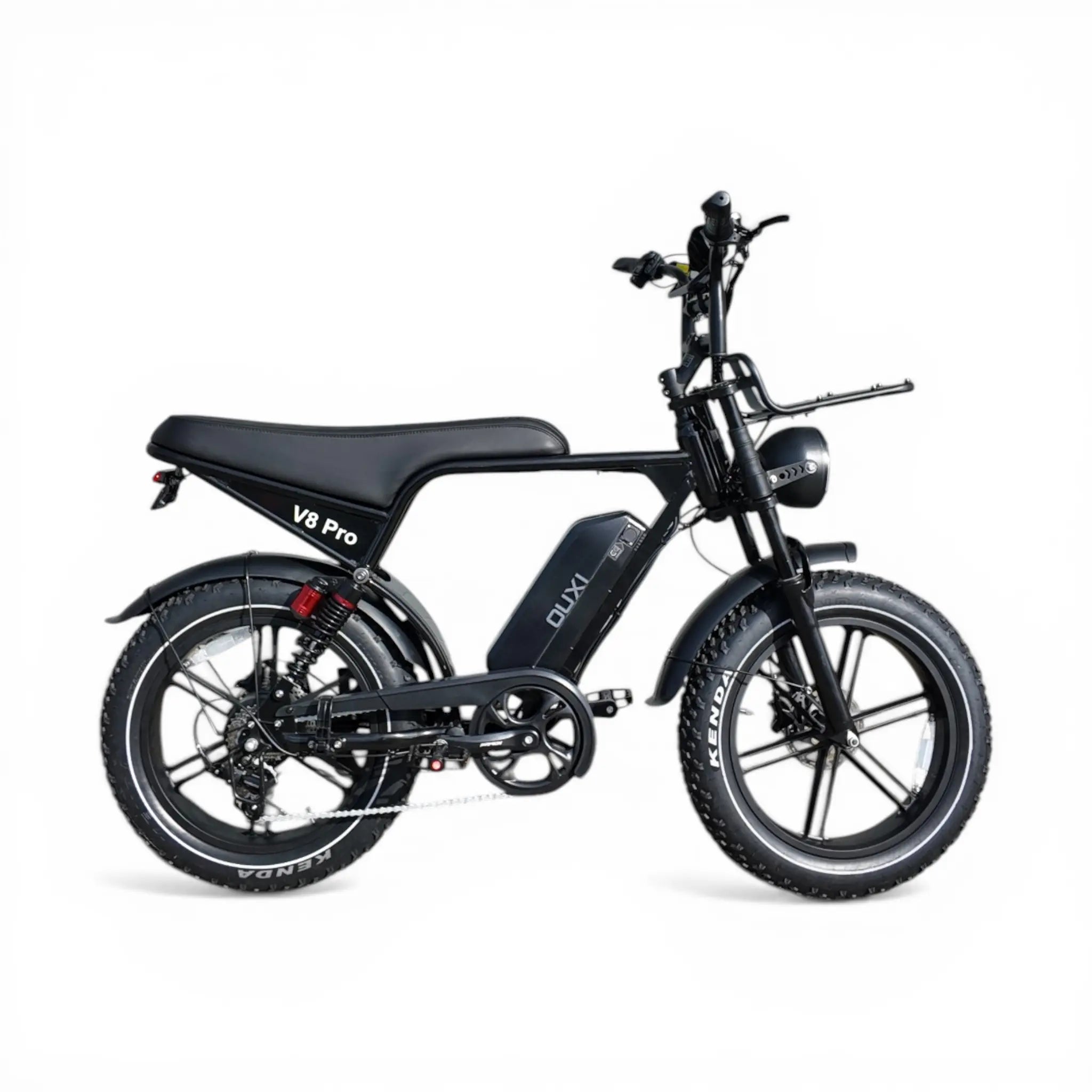 Ouxi C80 Pro Fatbike Zwart met Hydraulische Remmen - AE-trading