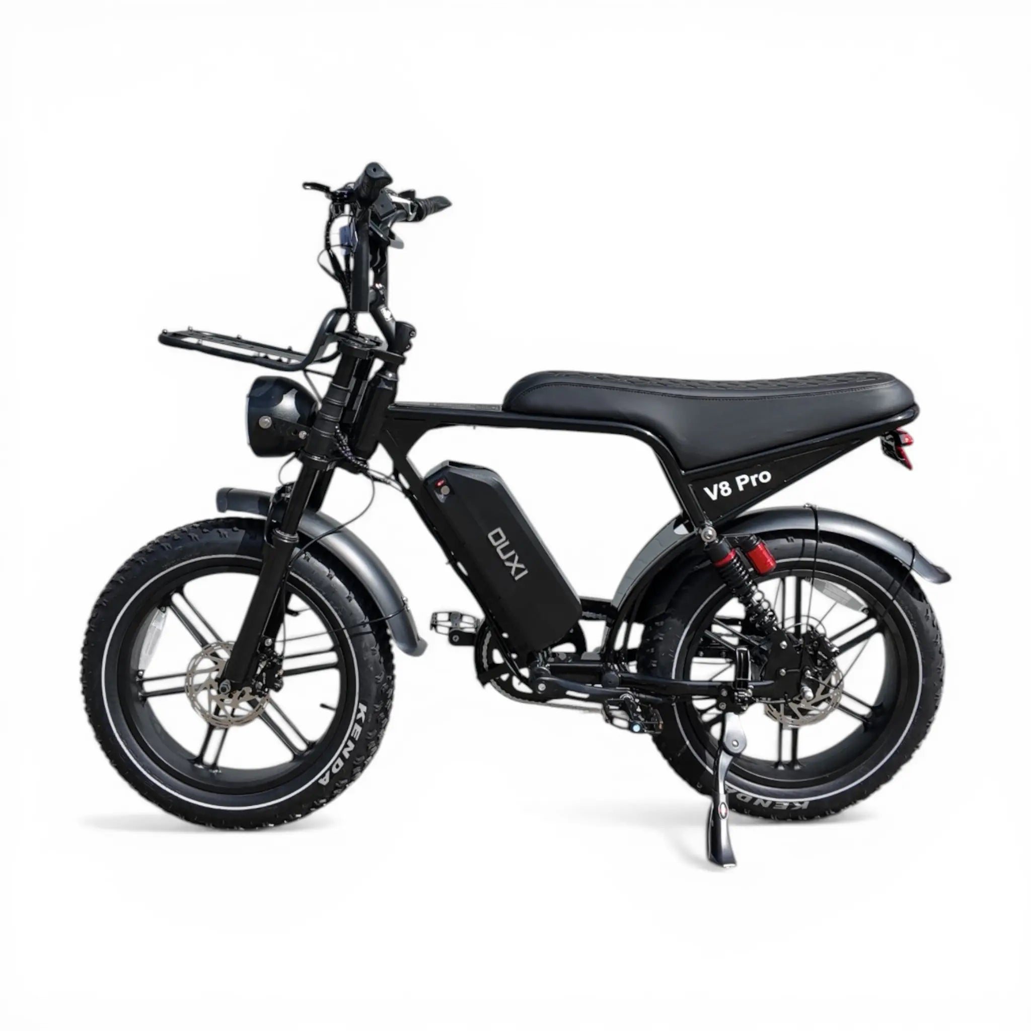 Ouxi C80 Pro Fatbike Zwart met Hydraulische Remmen - AE-trading