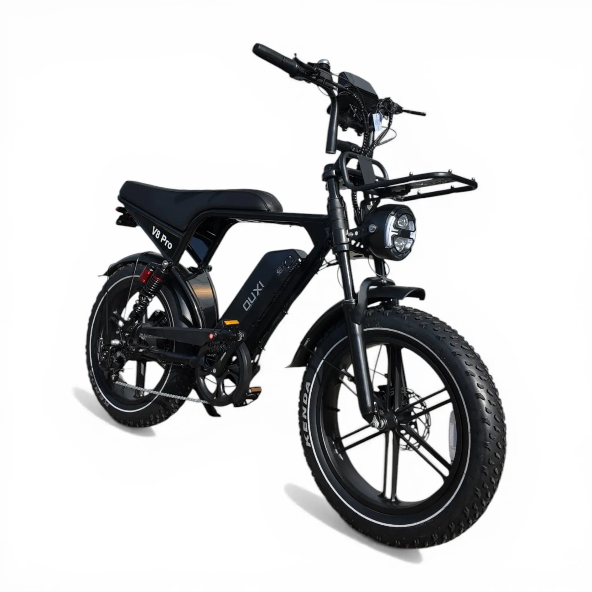 Ouxi C80 Pro Fatbike Zwart met Hydraulische Remmen - AE-trading