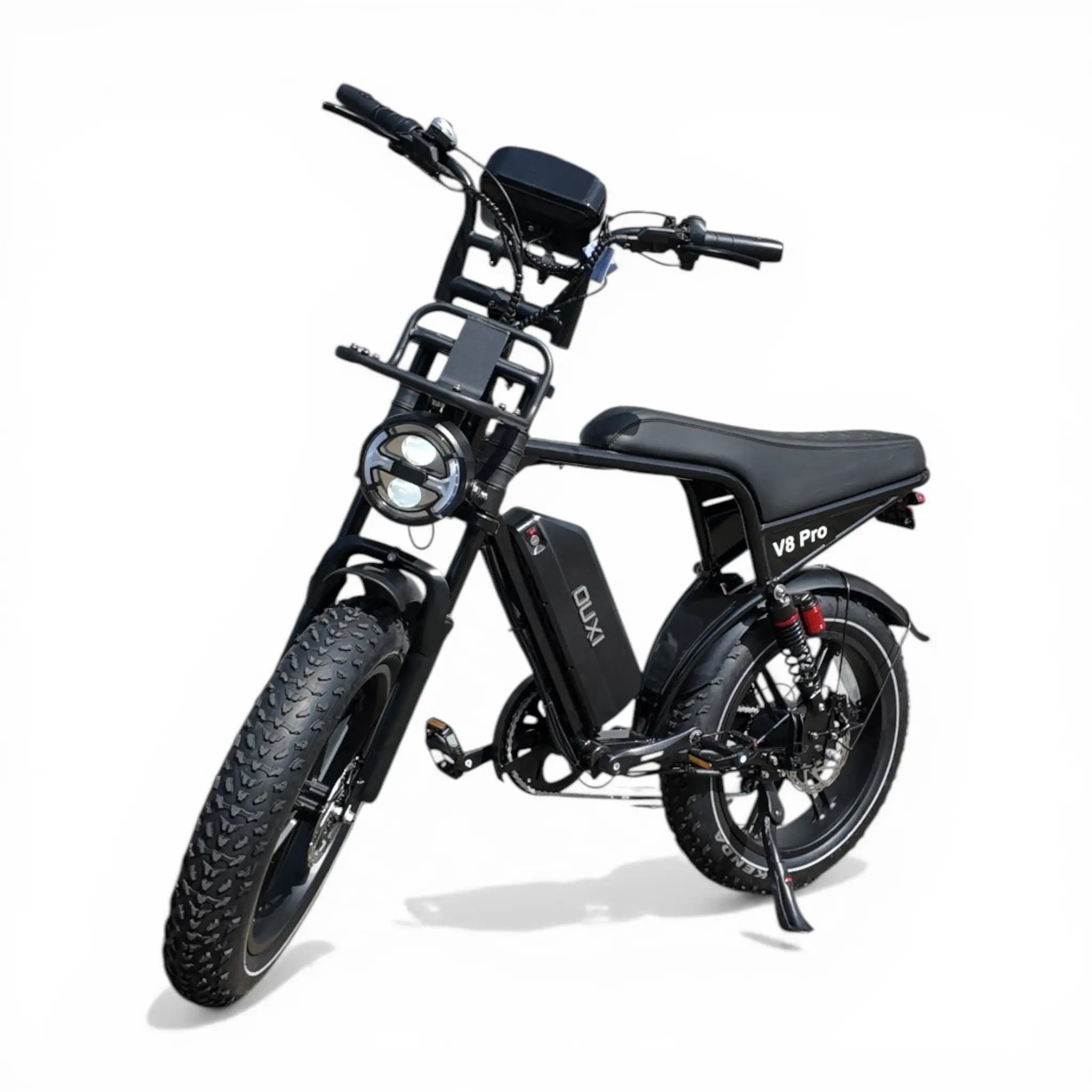 Ouxi C80 Pro Fatbike Zwart met Hydraulische Remmen - AE-trading