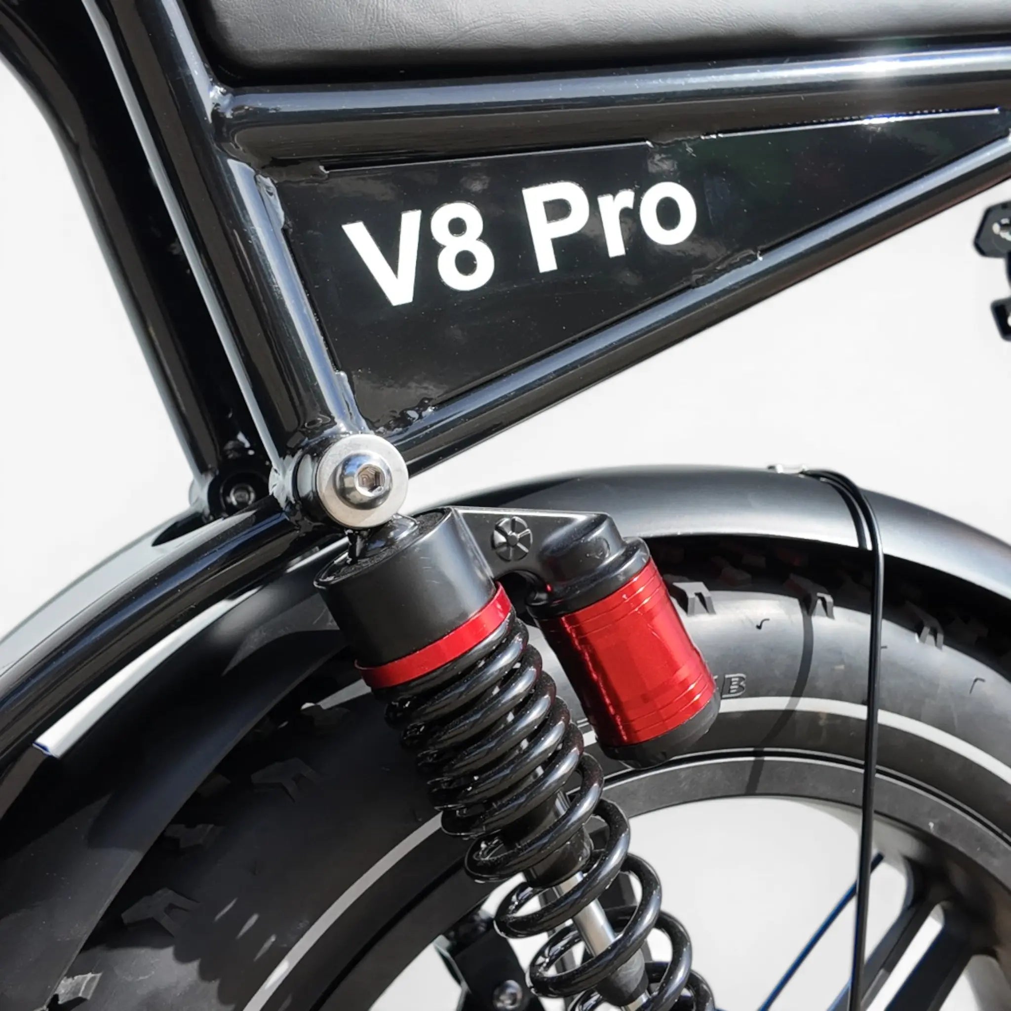 Ouxi C80 Pro Fatbike Zwart met Hydraulische Remmen - AE-trading