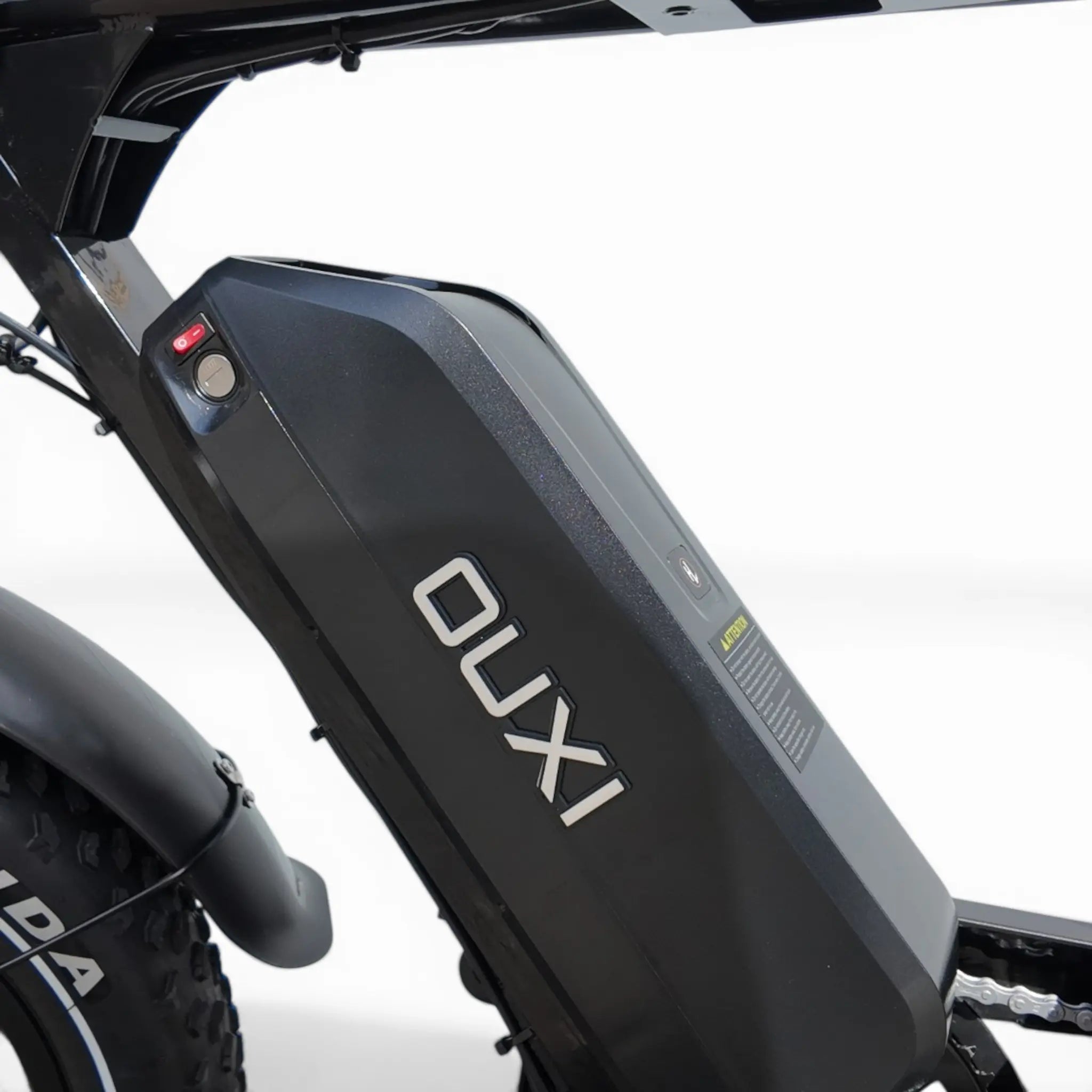 Ouxi C80 Pro Fatbike Zwart met Hydraulische Remmen - AE-trading