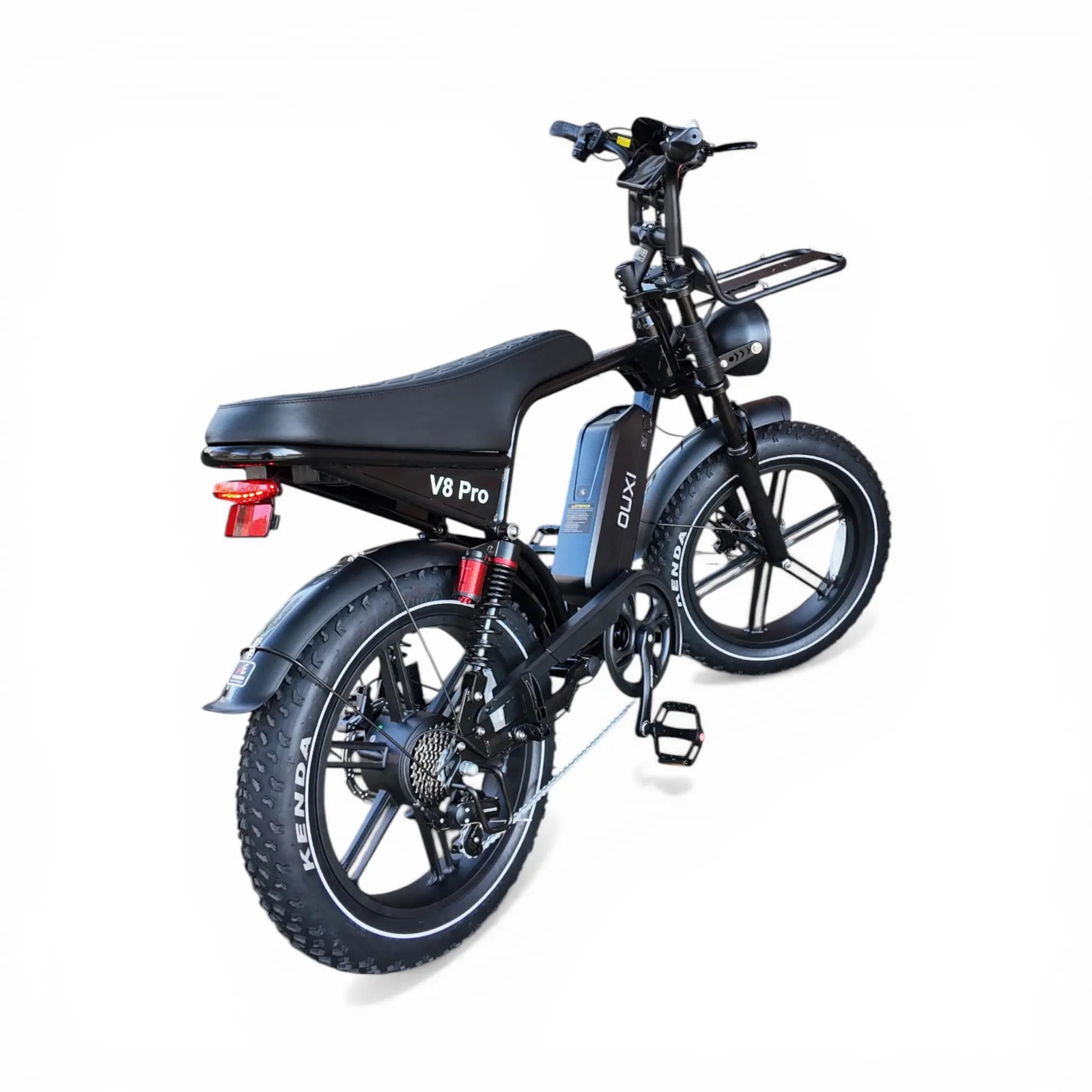 Ouxi C80 Pro Fatbike Zwart met Hydraulische Remmen - AE-trading