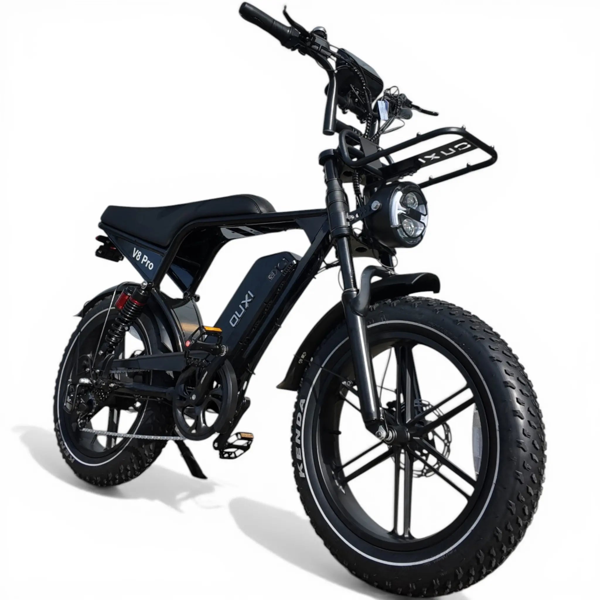 Ouxi C80 Pro Fatbike Zwart met Hydraulische Remmen - AE-trading
