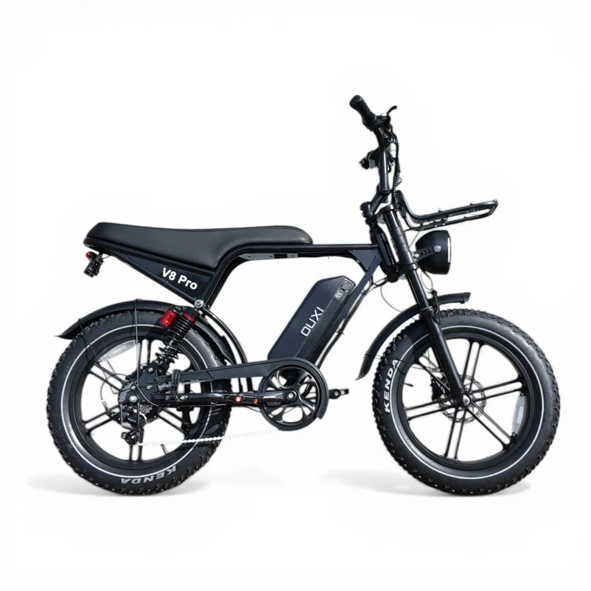 Ouxi C80 Pro Fatbike Zwart met Hydraulische Remmen - AE-trading