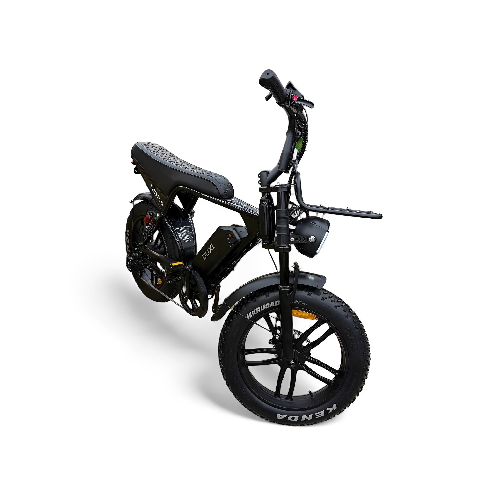 Ouxi C80 Pro Fatbike Zwart met Hydraulische Remmen - AE-trading