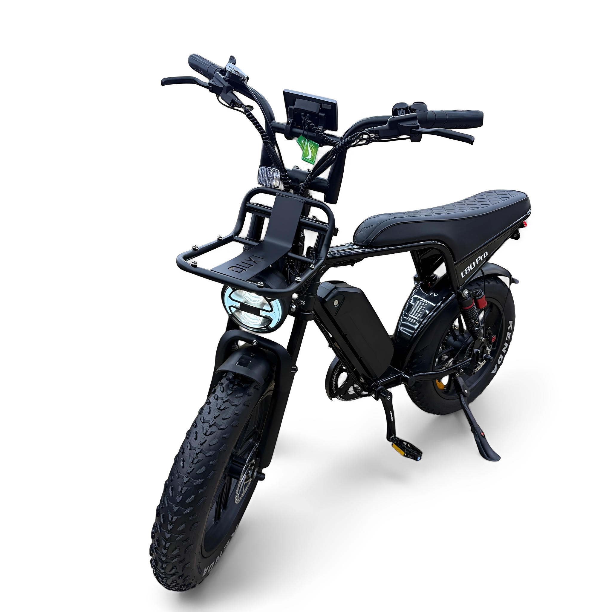Ouxi C80 Pro Fatbike Zwart met Hydraulische Remmen - AE-trading