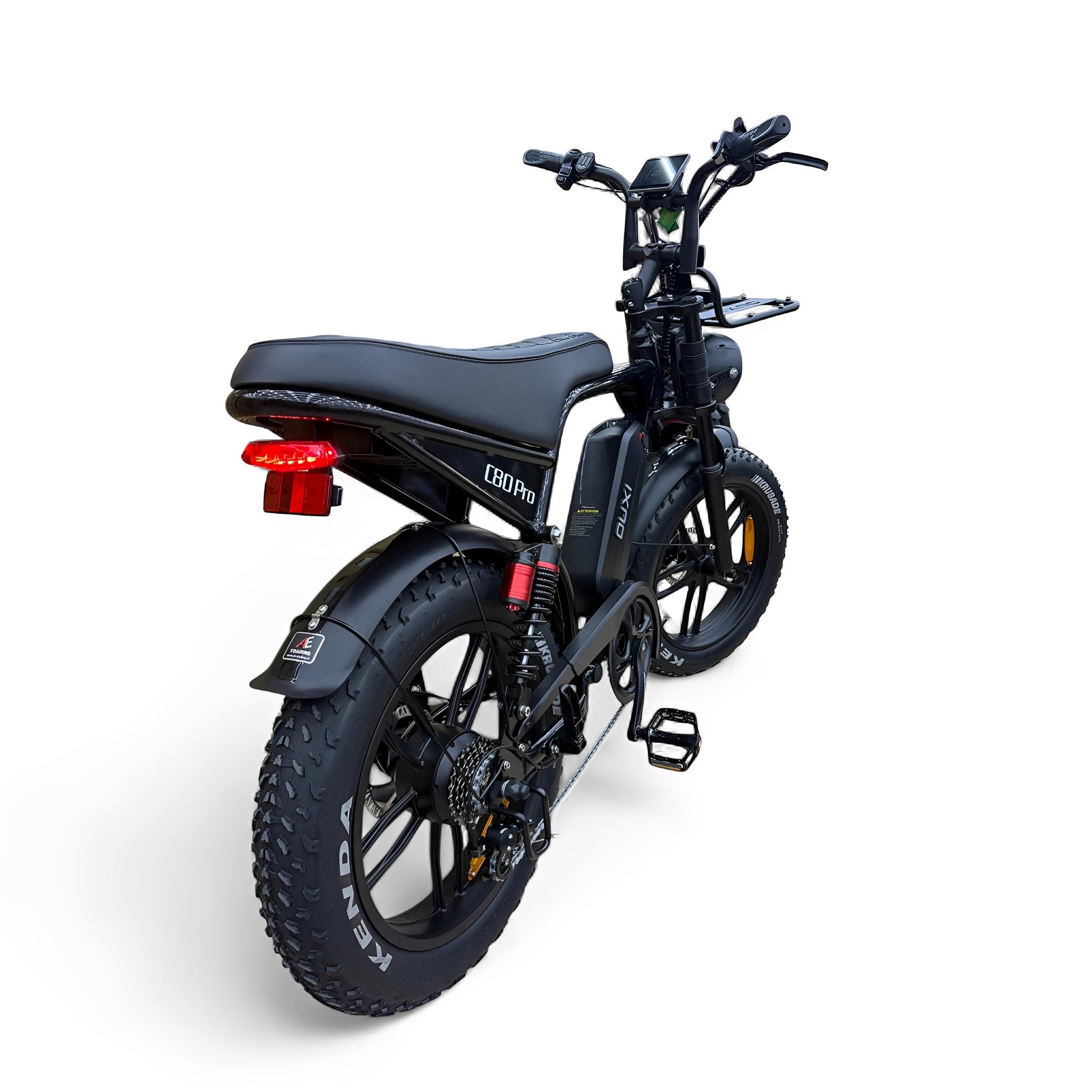 Ouxi C80 Pro Fatbike Zwart met Hydraulische Remmen - AE-trading
