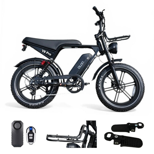 Ouxi C80 Pro Fatbike – Zwart - AE-trading