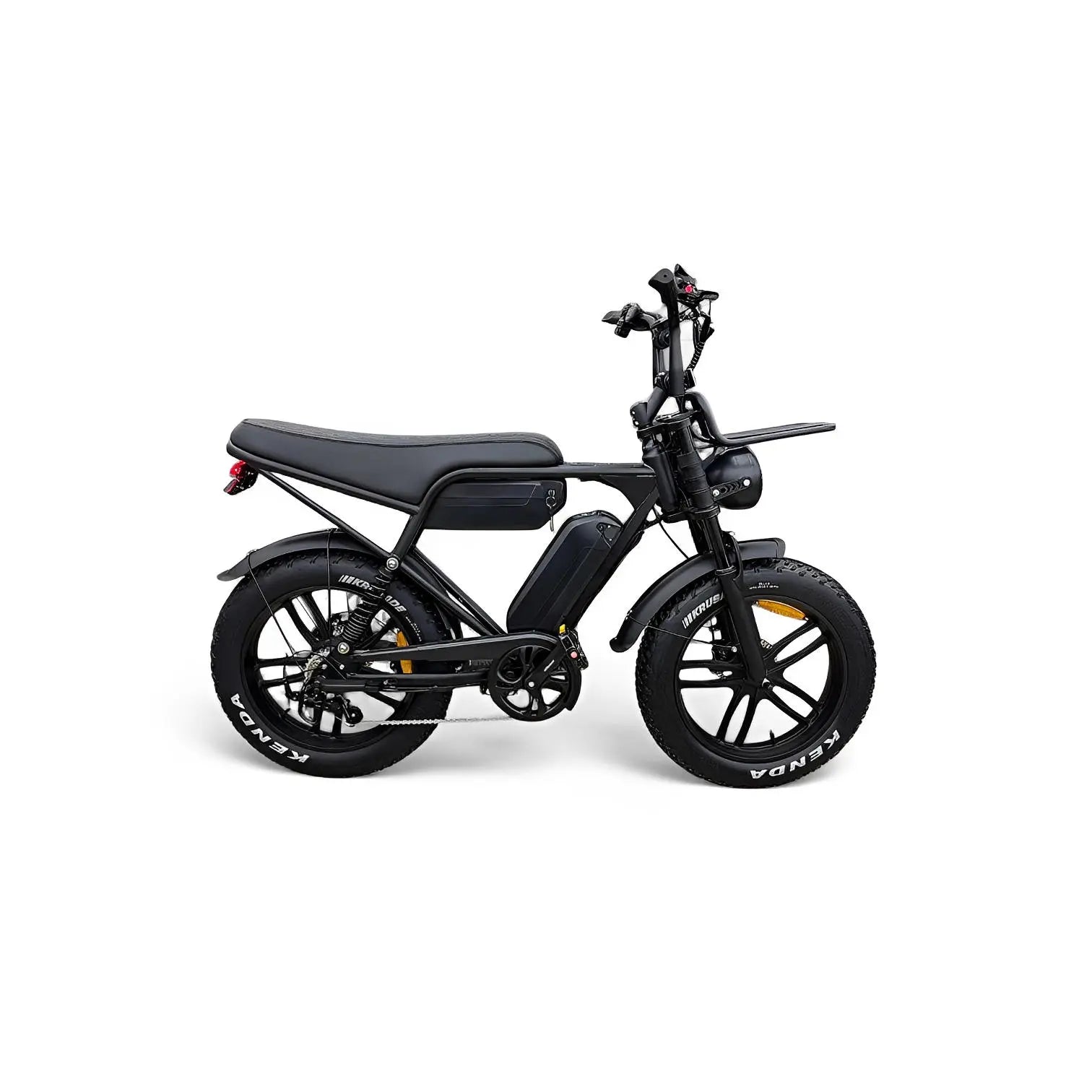 Ouxi C80 Pro Max Fatbike Zwart Dubbele Accu met Hydraulische Remmen - AE-trading