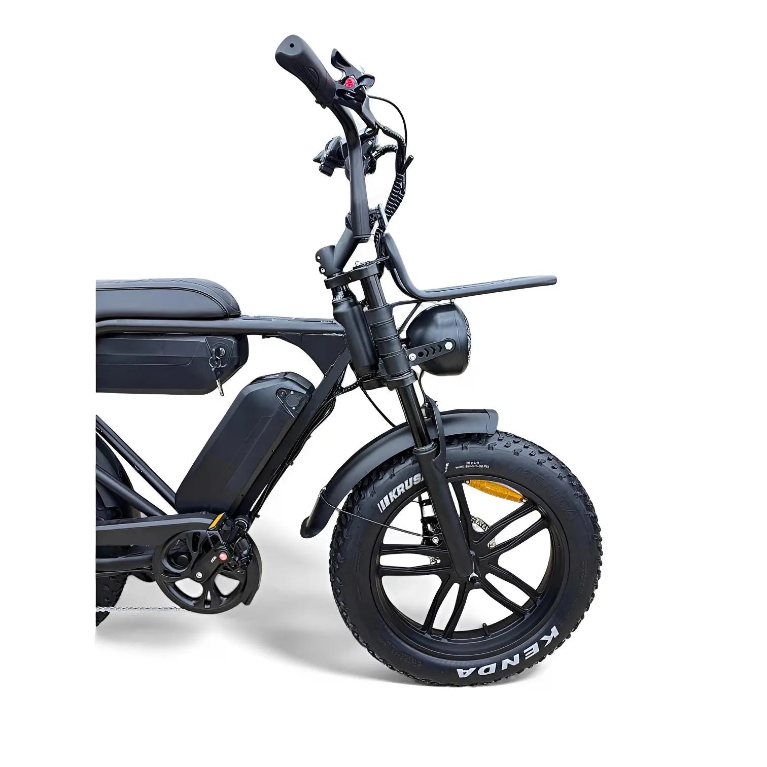 Ouxi C80 Pro Max Fatbike Zwart Dubbele Accu met Hydraulische Remmen - AE-trading