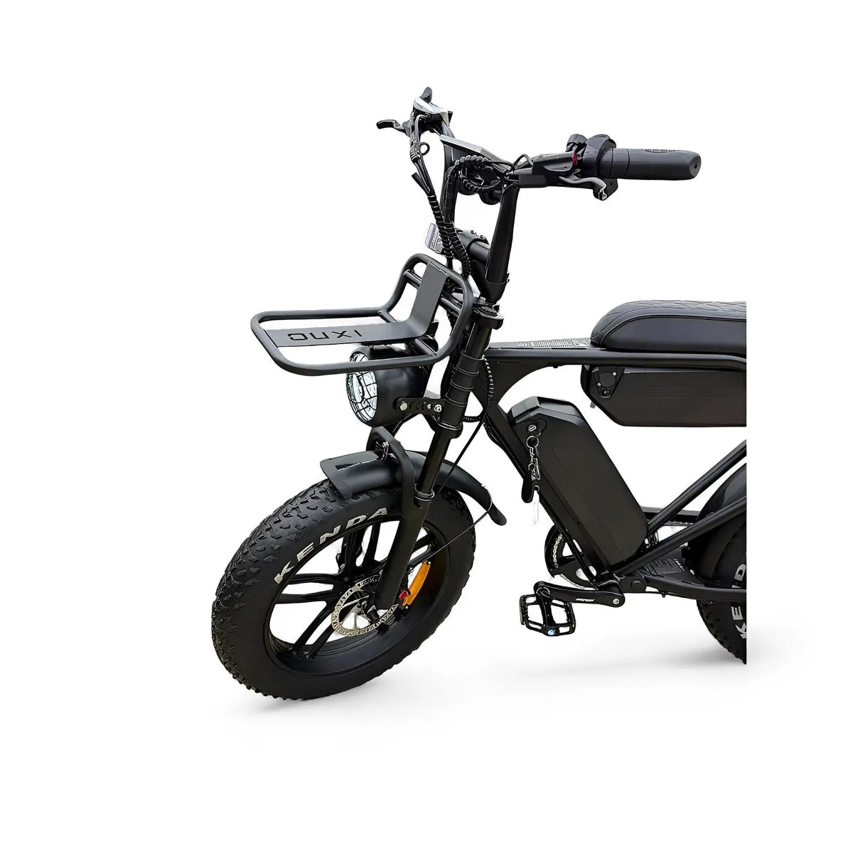 Ouxi C80 Pro Max Fatbike – Zwart – Dubbele Accu - AE-trading