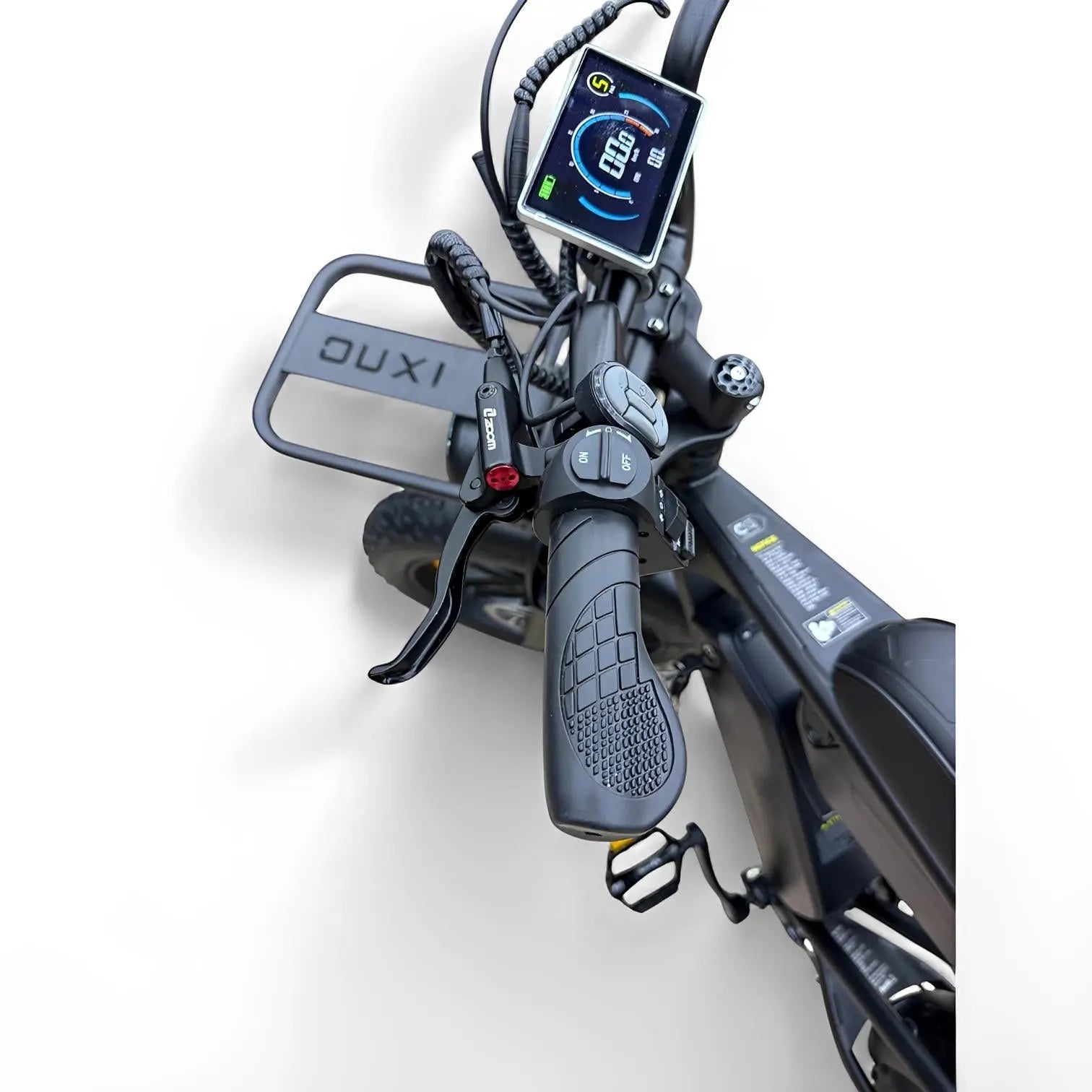 Ouxi C80 Pro Max Fatbike Zwart Dubbele Accu met Hydraulische Remmen - AE-trading