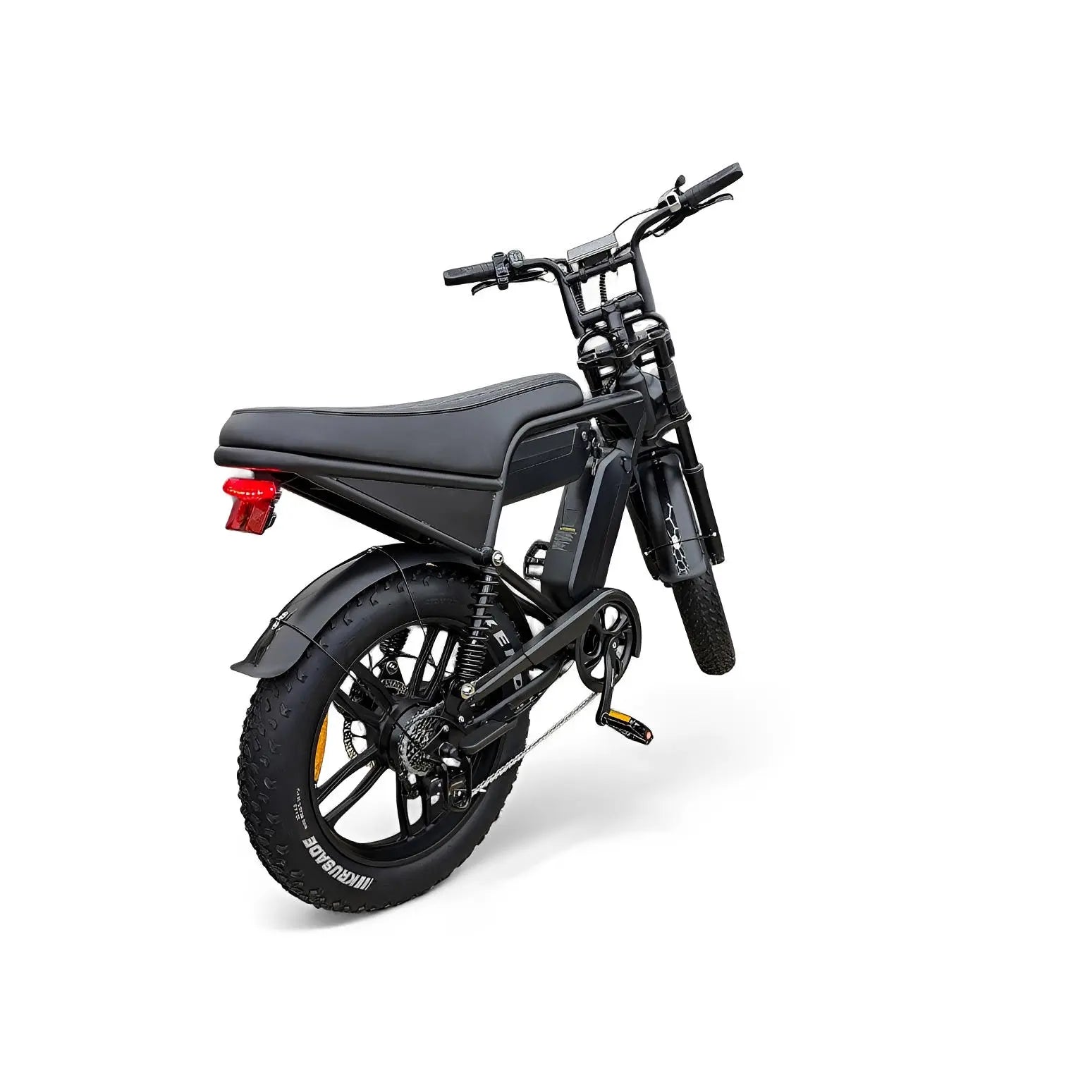 Ouxi C80 Pro Max Fatbike Zwart Dubbele Accu met Hydraulische Remmen - AE-trading