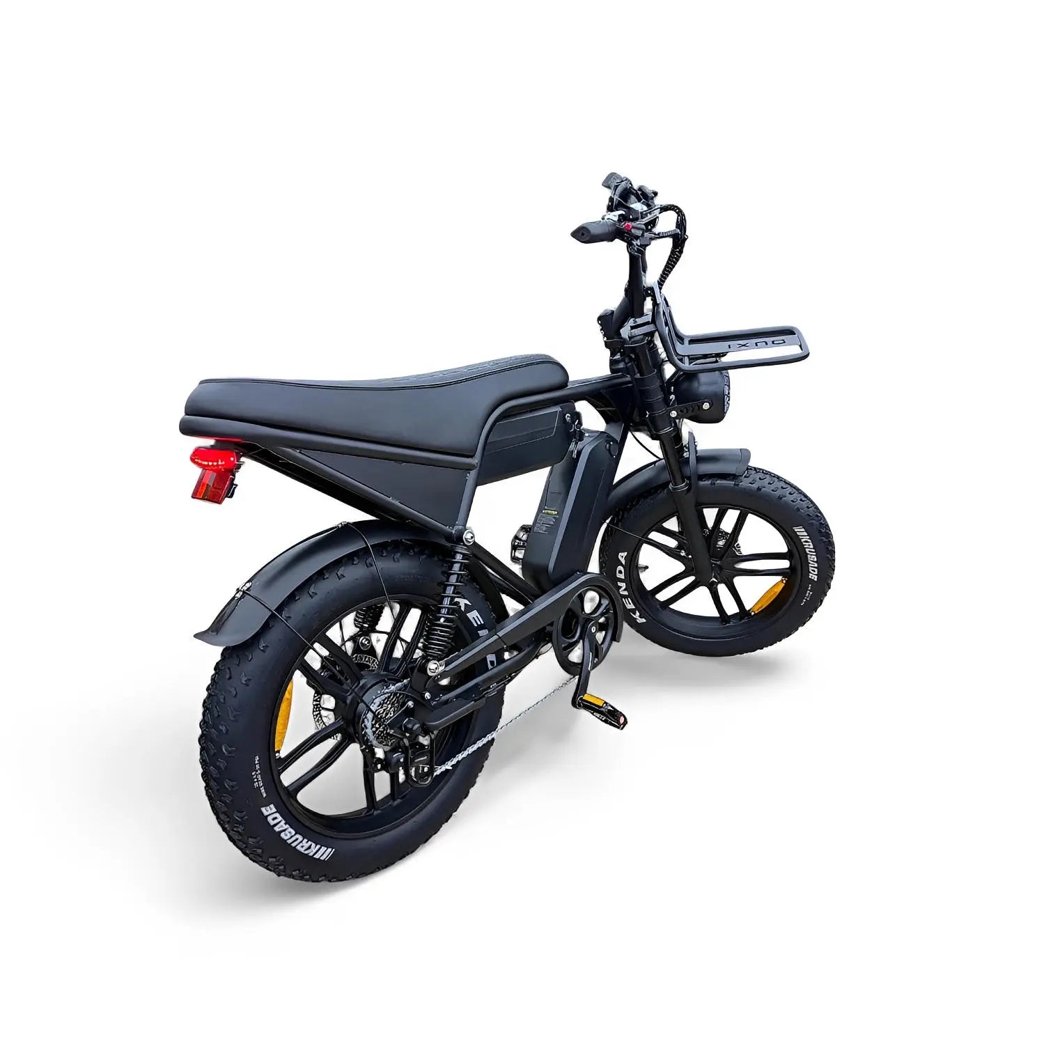 Ouxi C80 Pro Max Fatbike Zwart Dubbele Accu met Hydraulische Remmen - AE-trading