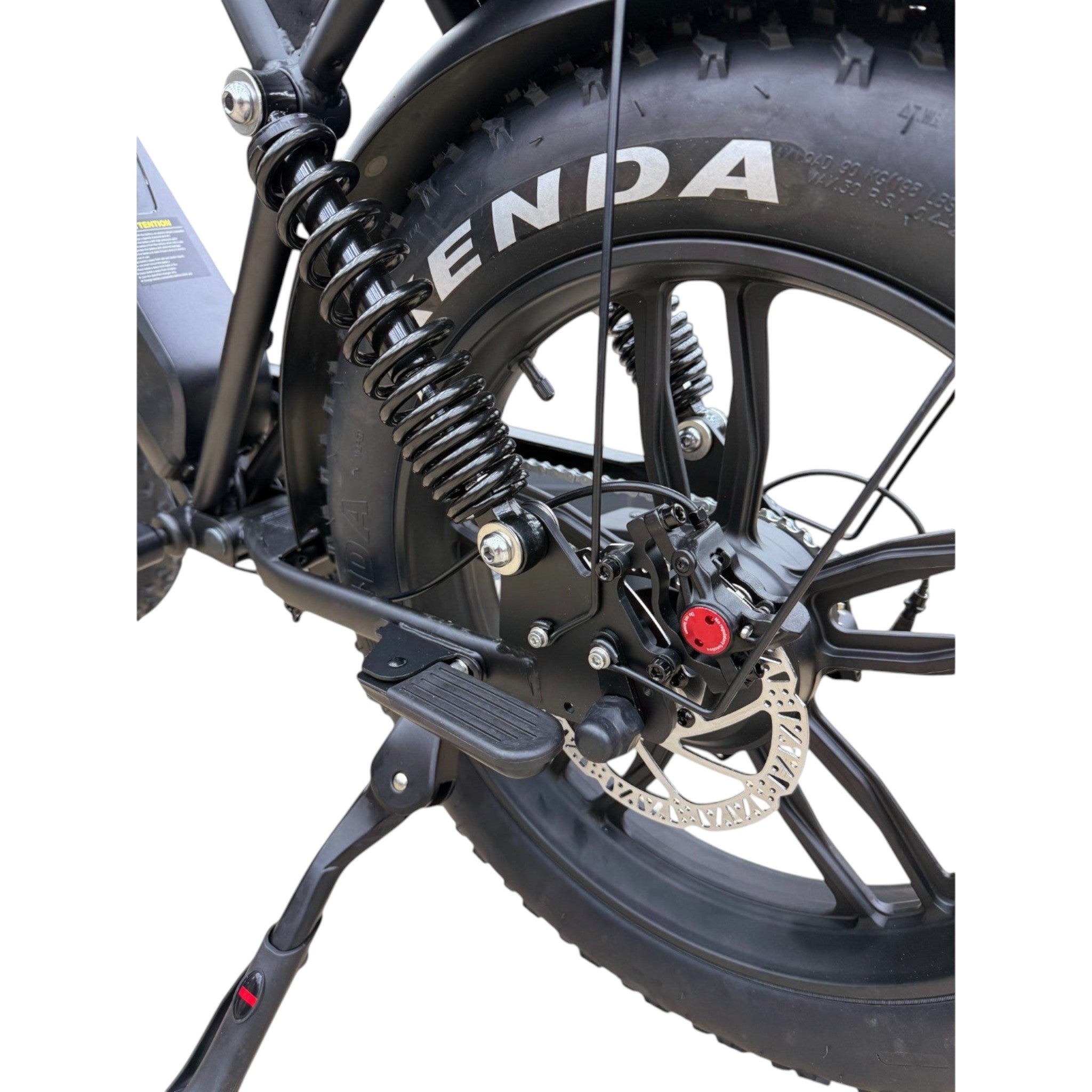 Ouxi C80 Pro Suspensie Achter - Zwart - Geschikt voor Links- en Rechtsachter