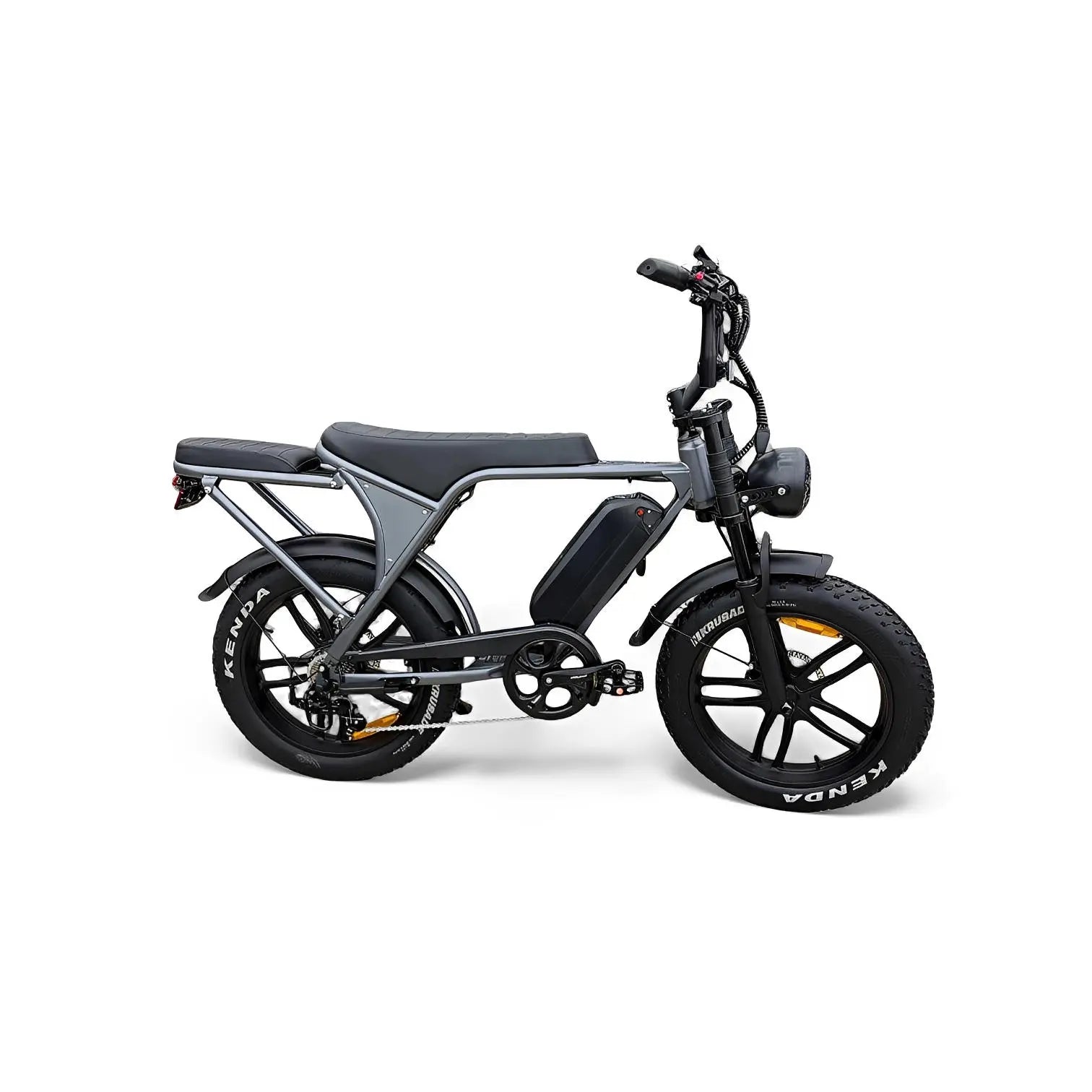 Ouxi C80 V8 5.0 Fatbike – Space Grey - Inclusief Accessoires - AE-trading