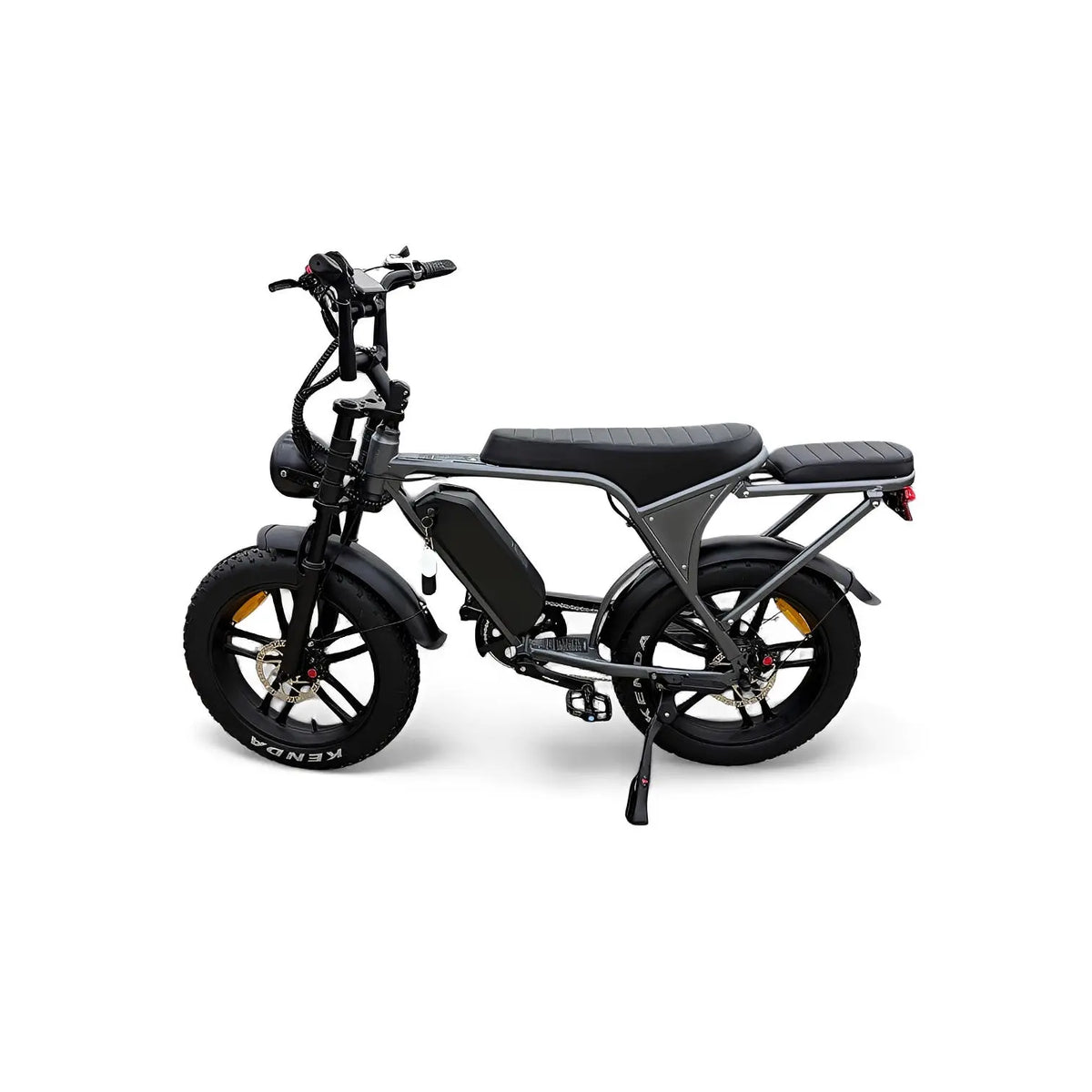 Ouxi C80 V8 5.0 Fatbike – Space Grey - Inclusief Accessoires - AE-trading